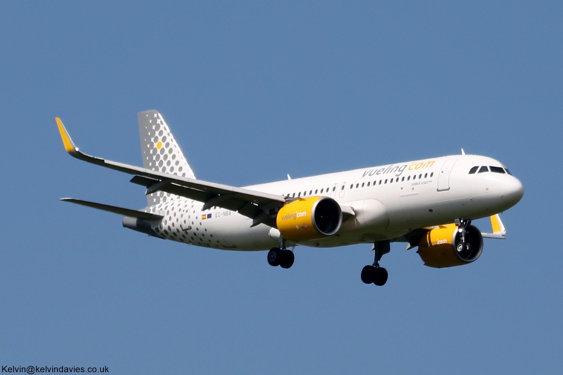 Vueling Airlines A320 EC-NBA
