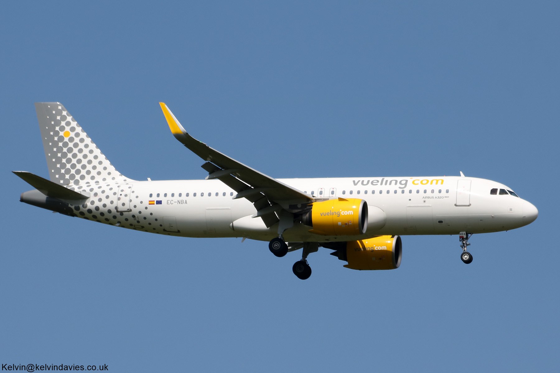 Vueling Airlines A320 EC-NBA