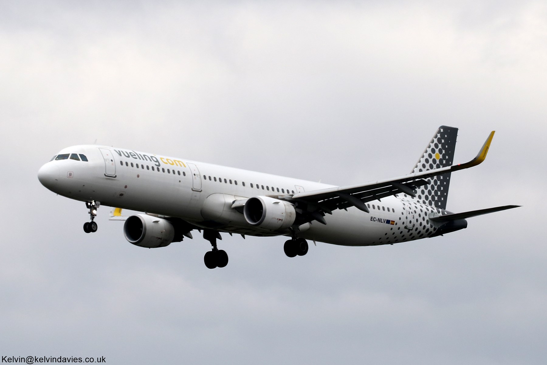 Vueling Airlines A321 EC-NLV