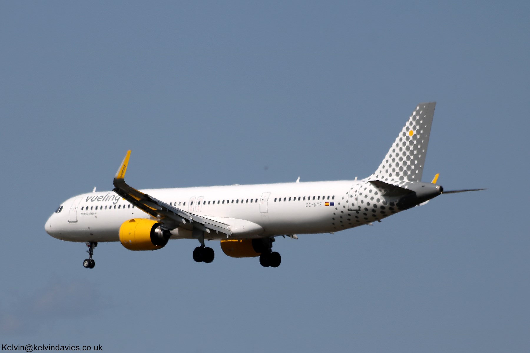 Vueling Airlines A321 NEO EC-NYE