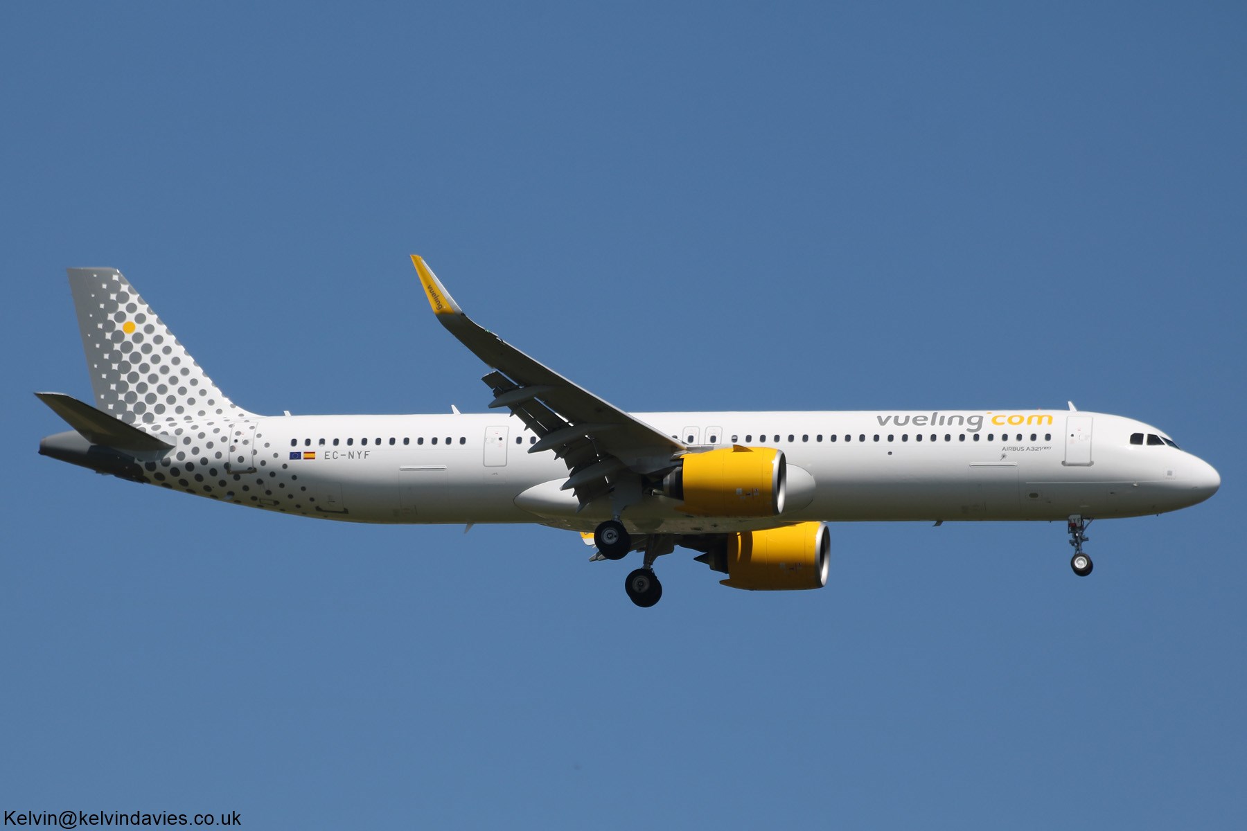 Vueling Airlines A321 EC-NYF
