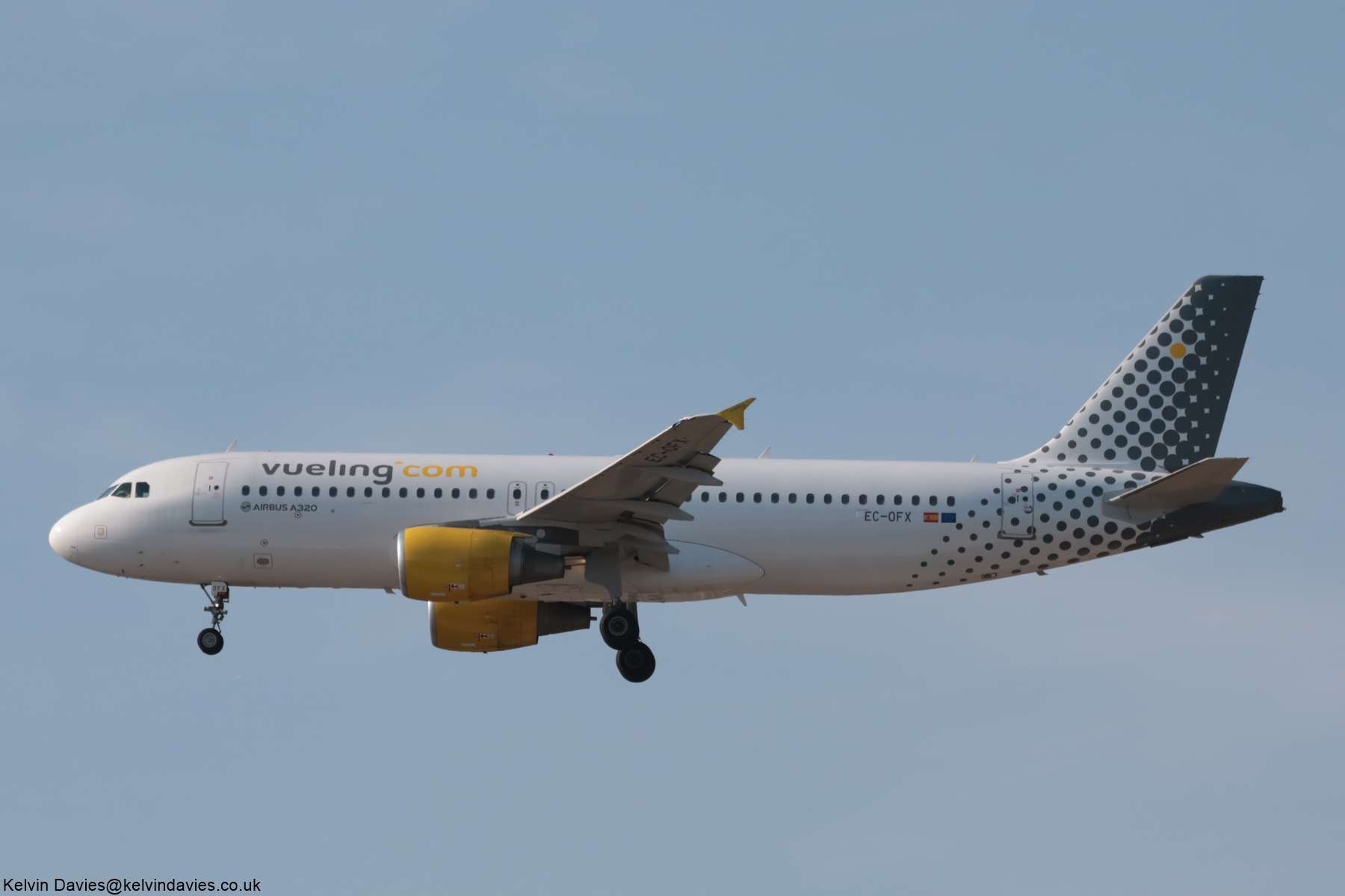 Vueling Airlines A320 EC-OFX