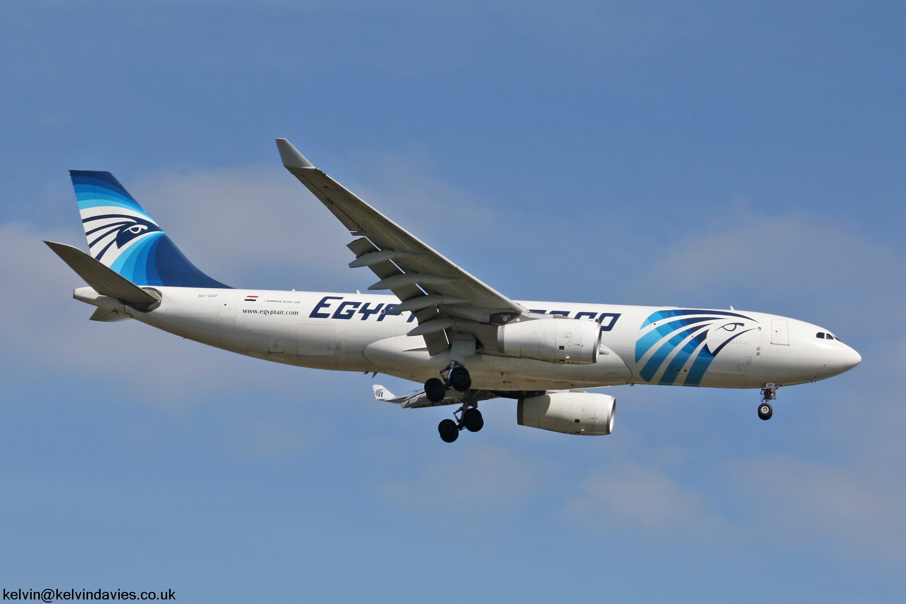 Egypt Air Cargo A330 SU-GCF