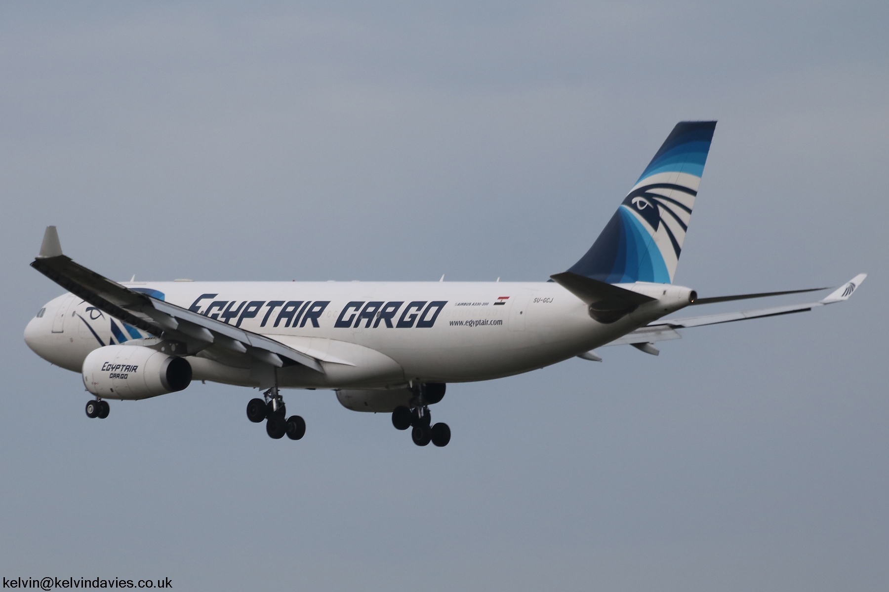 Egypt Air Cargo A330F SU-GCJ