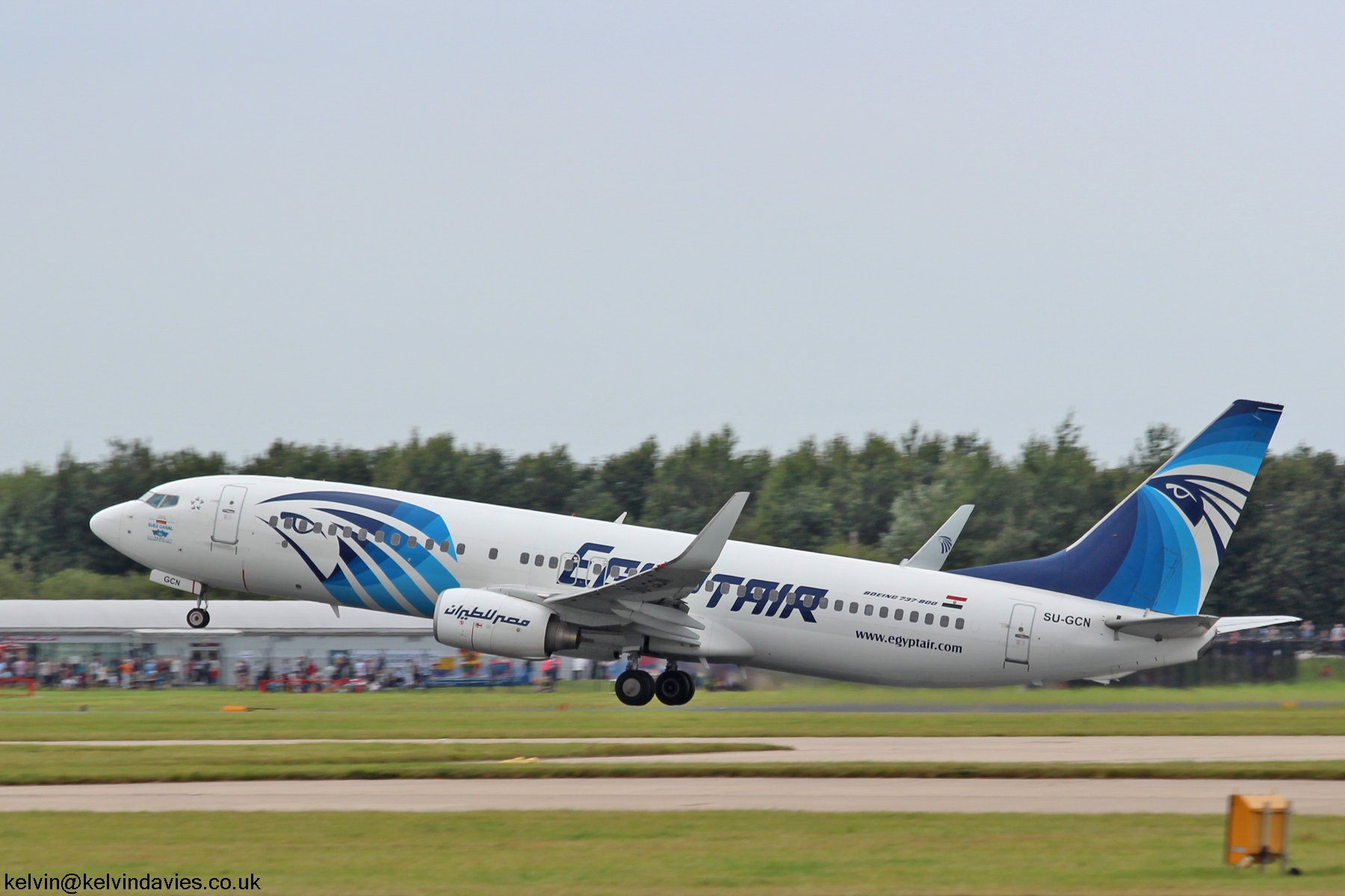 Egyptair 737 SU-GCN