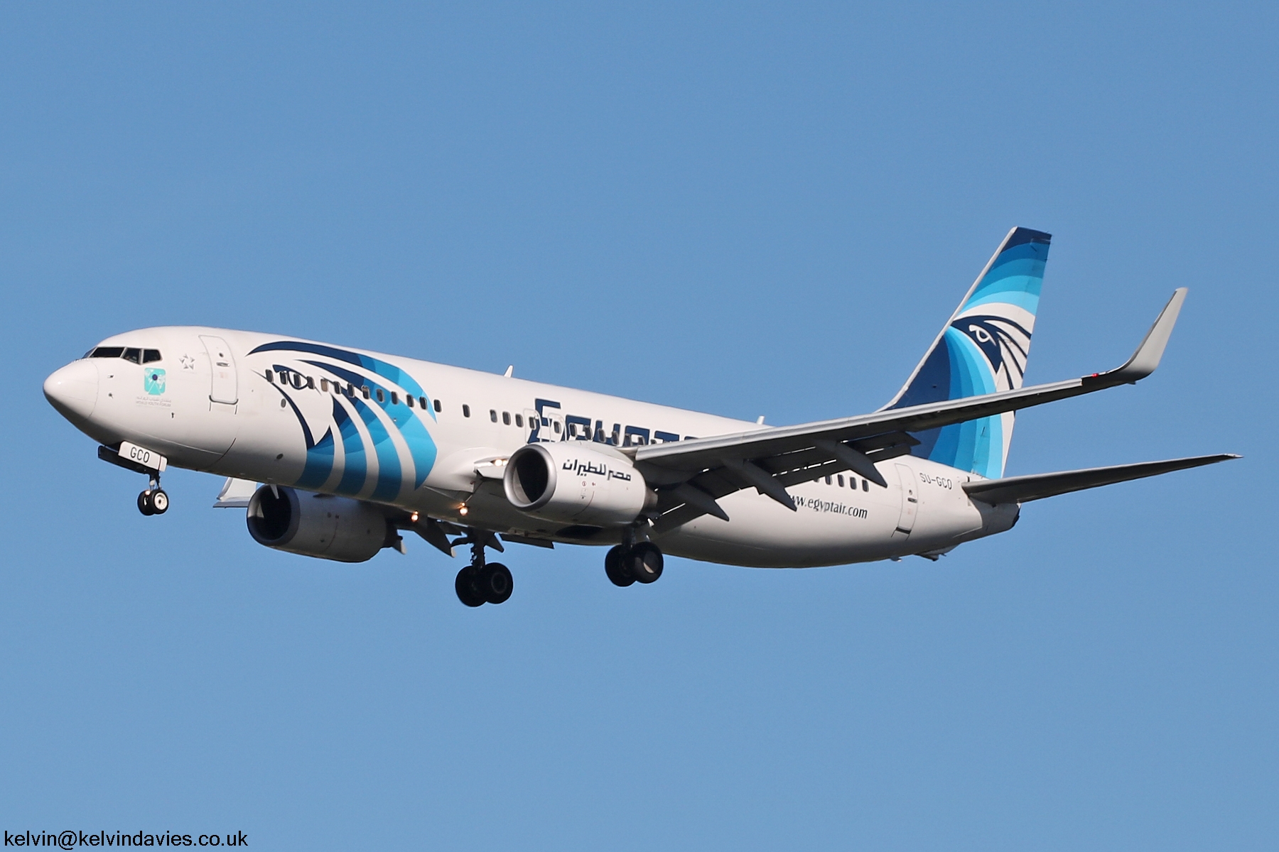 Egyptair 737NG SU-GCO