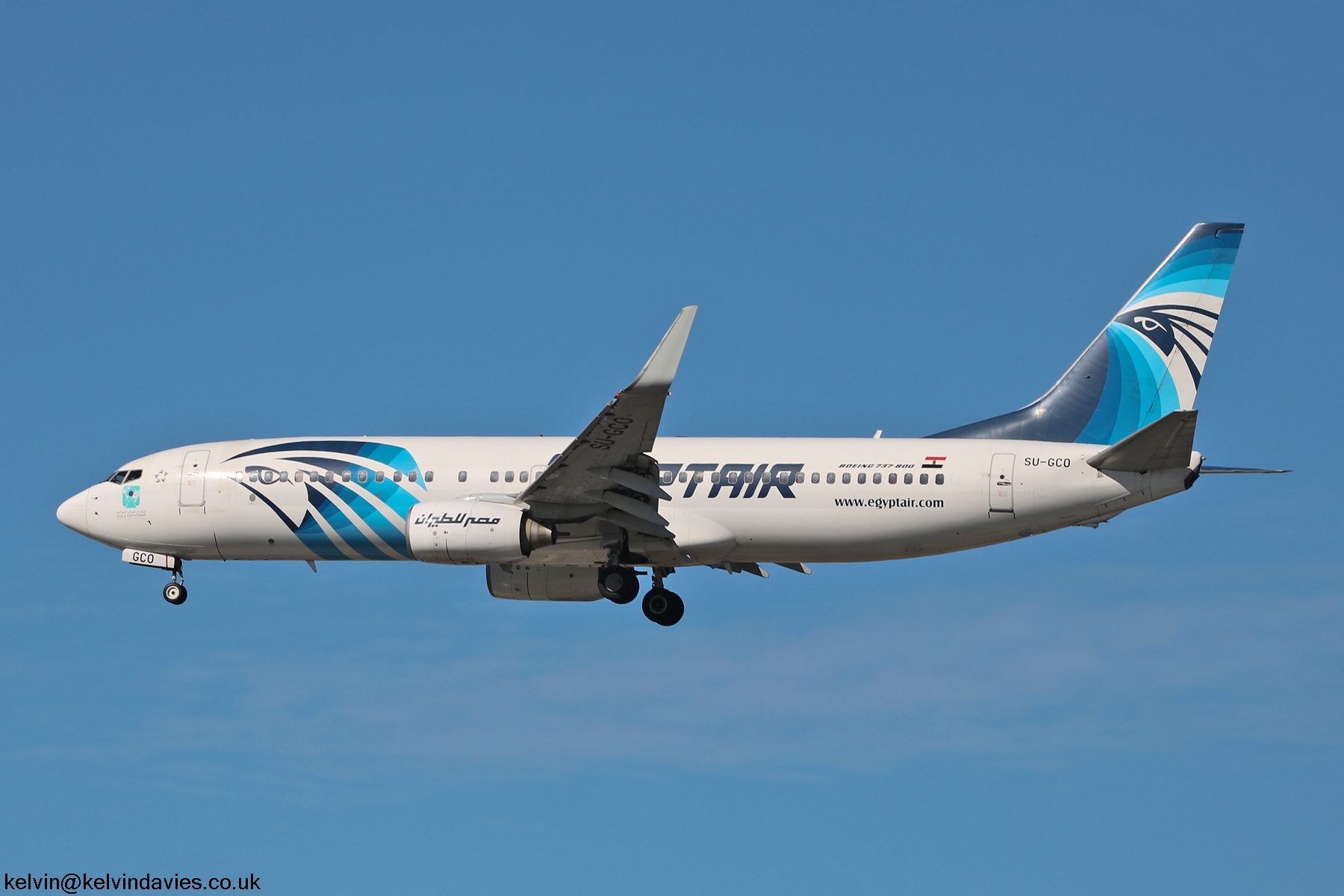 Egyptair 737NG SU-GCO