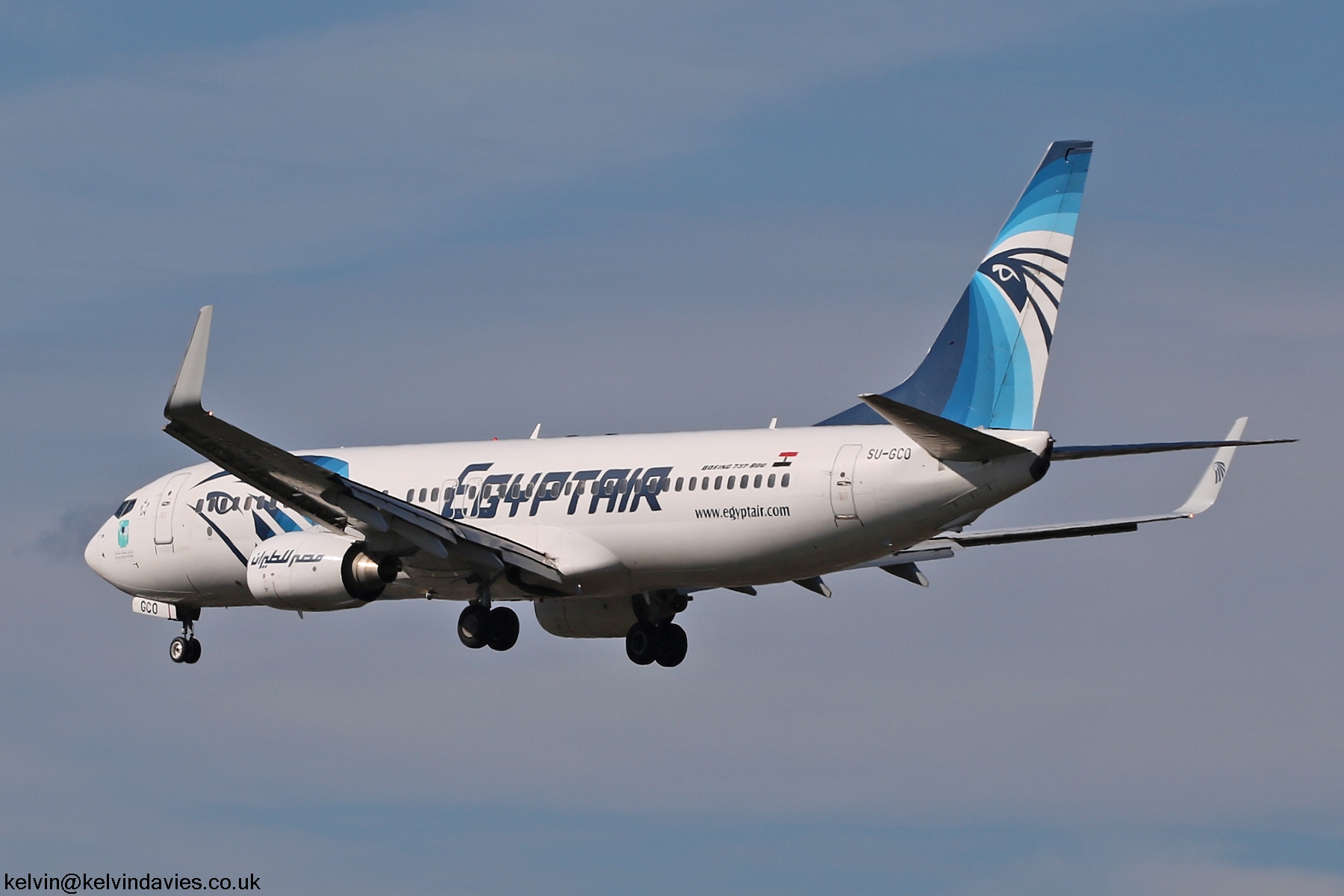 Egyptair 737NG SU-GCO