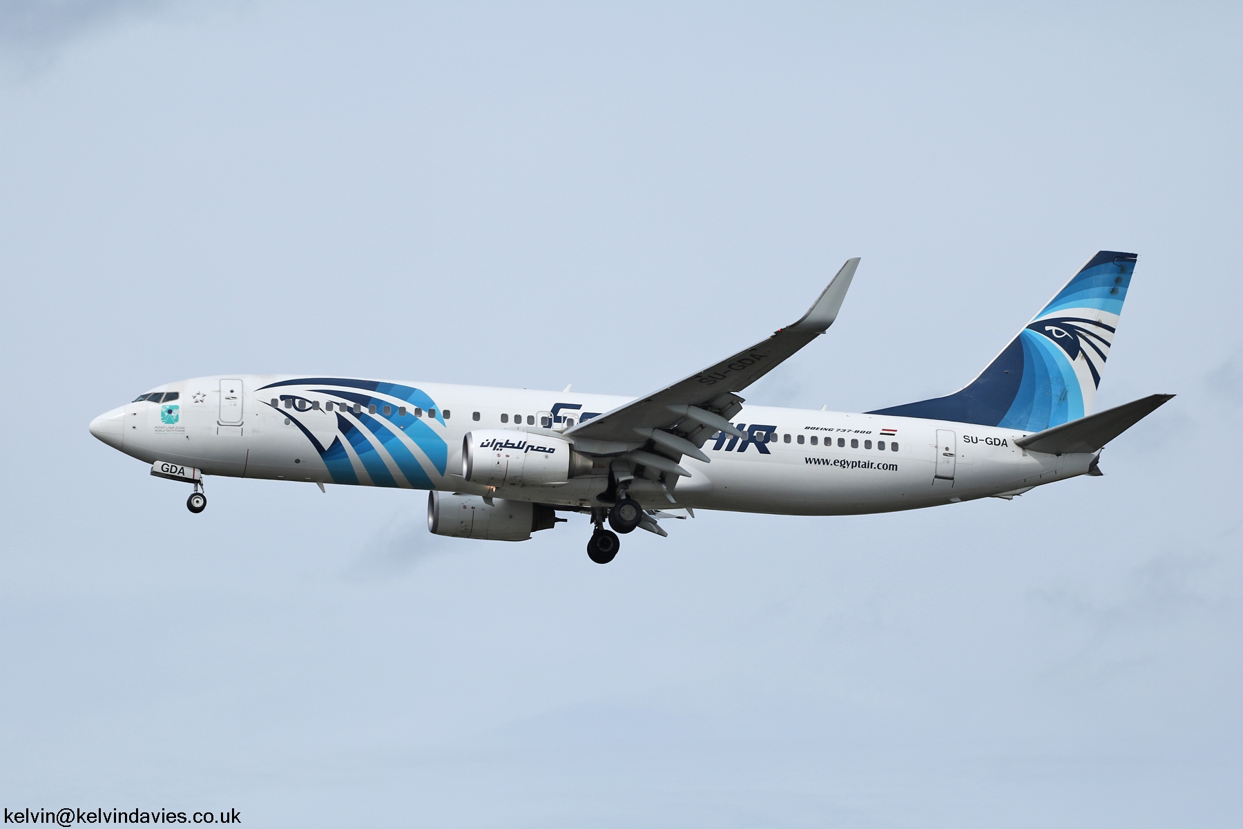 Egyptair 737NG SU-GDA