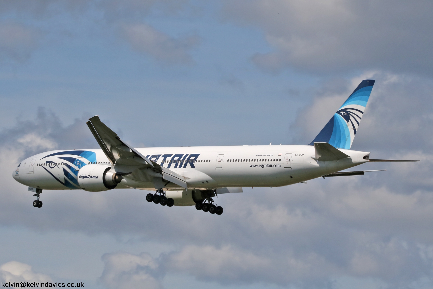 Egyptair 777 SU-GDM