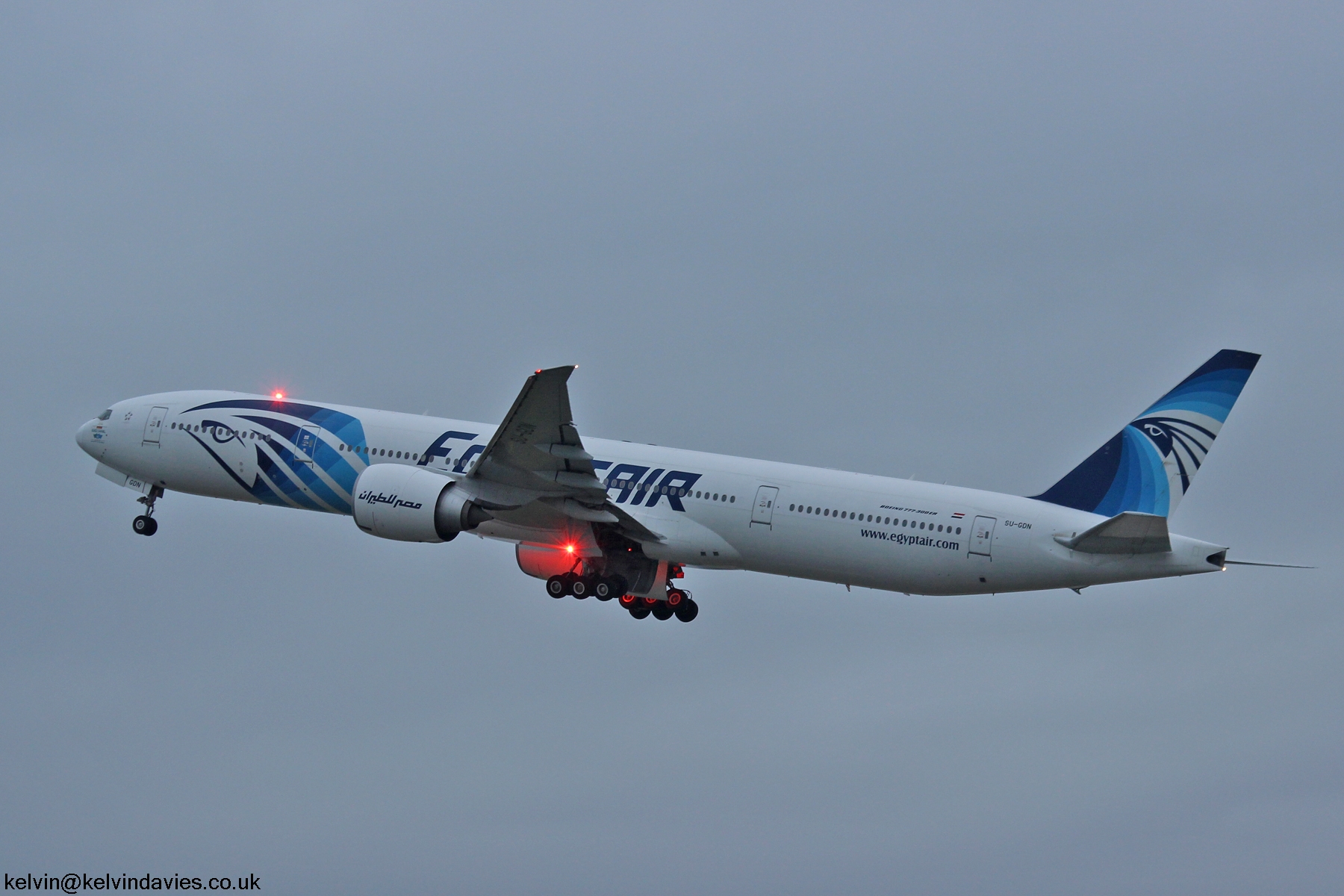 Egyptair 777 SU-GDN