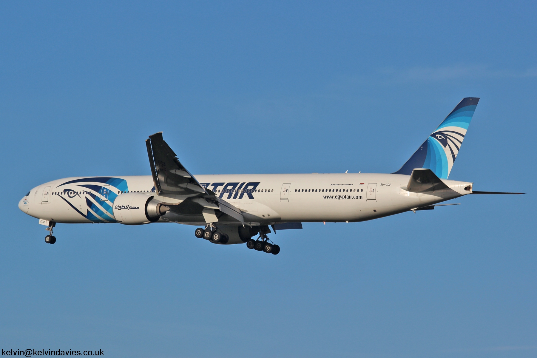Egyptair 777 SU-GDP