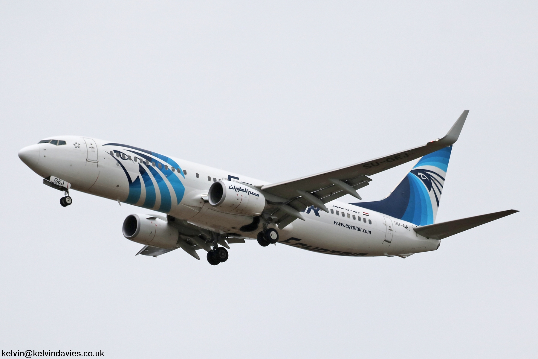 EgyptAir 737NG SU-GEJ