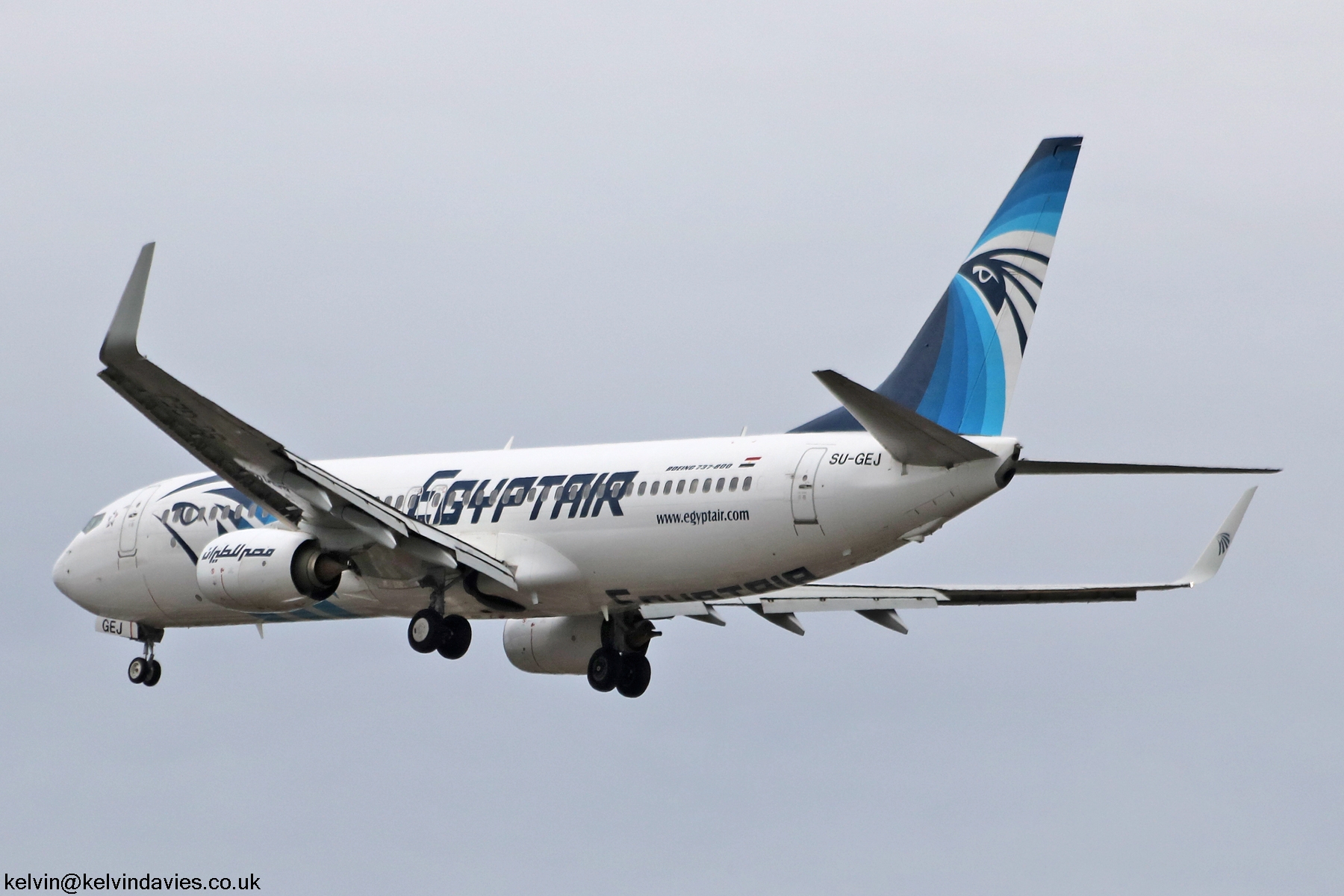 EgyptAir 737NG SU-GEJ