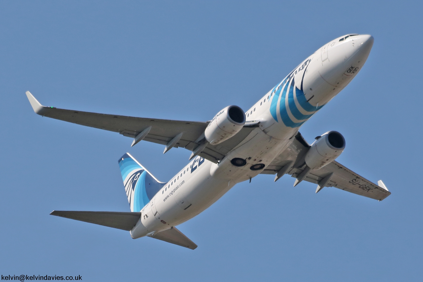 Egyptair 737NG SU-GEK