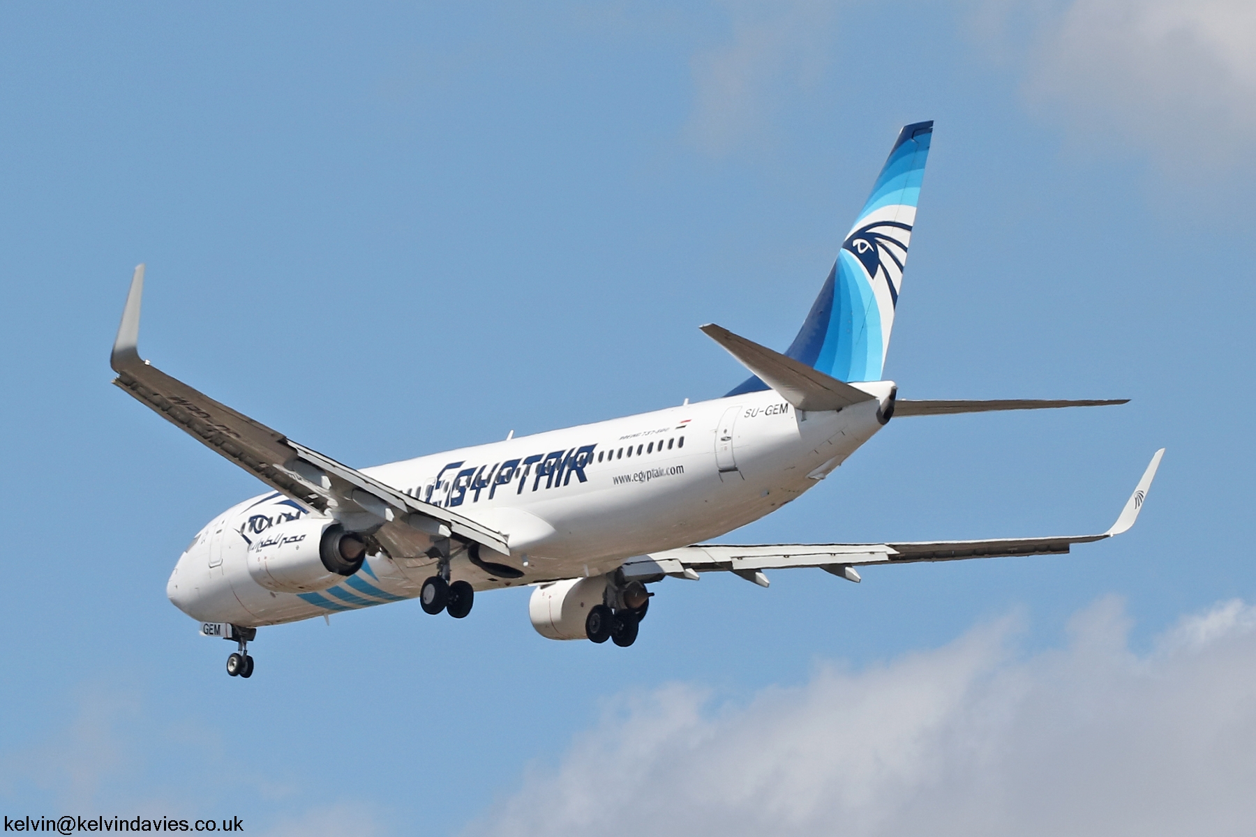 Egyptair 737NG SU-GEM