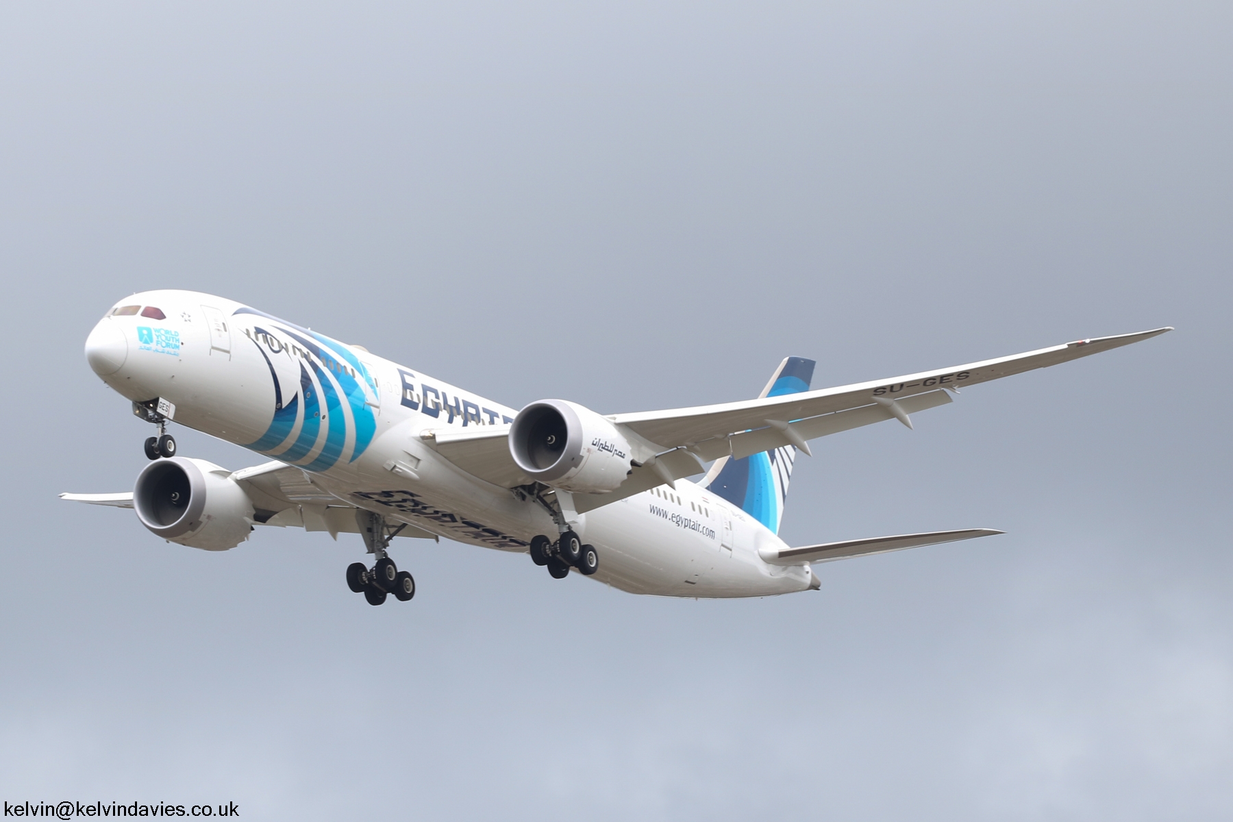 Egyptair 787 SU-GES