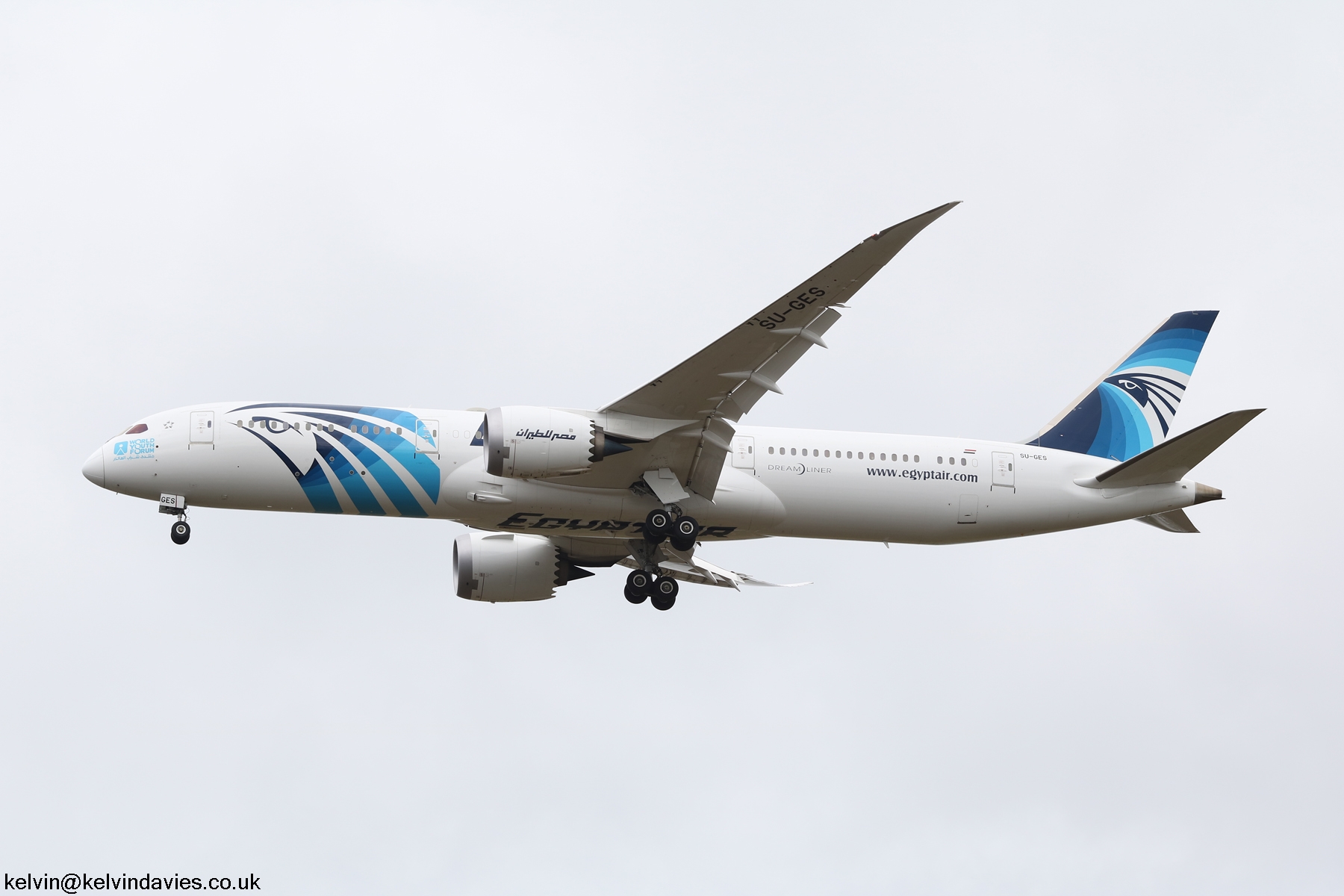 Egyptair 787 SU-GES