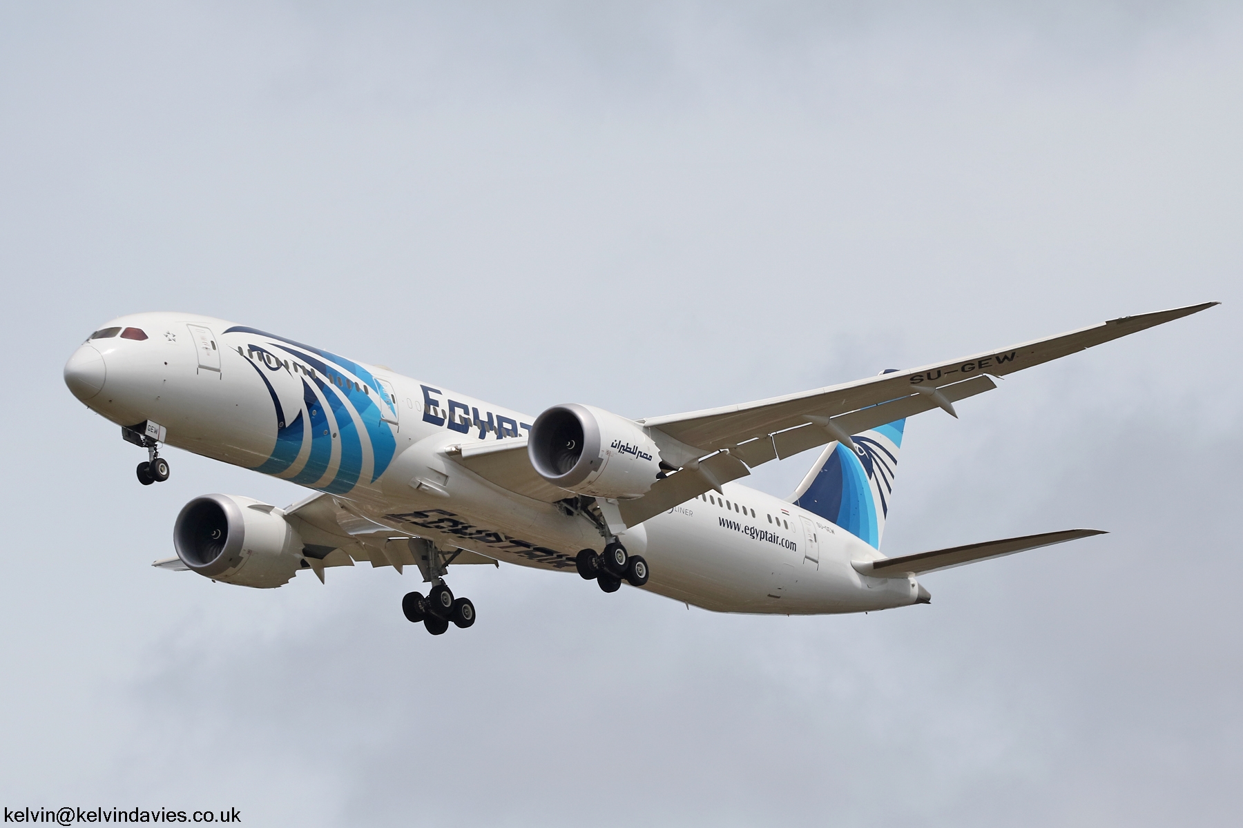 Egypt Air 787 SU-GEW