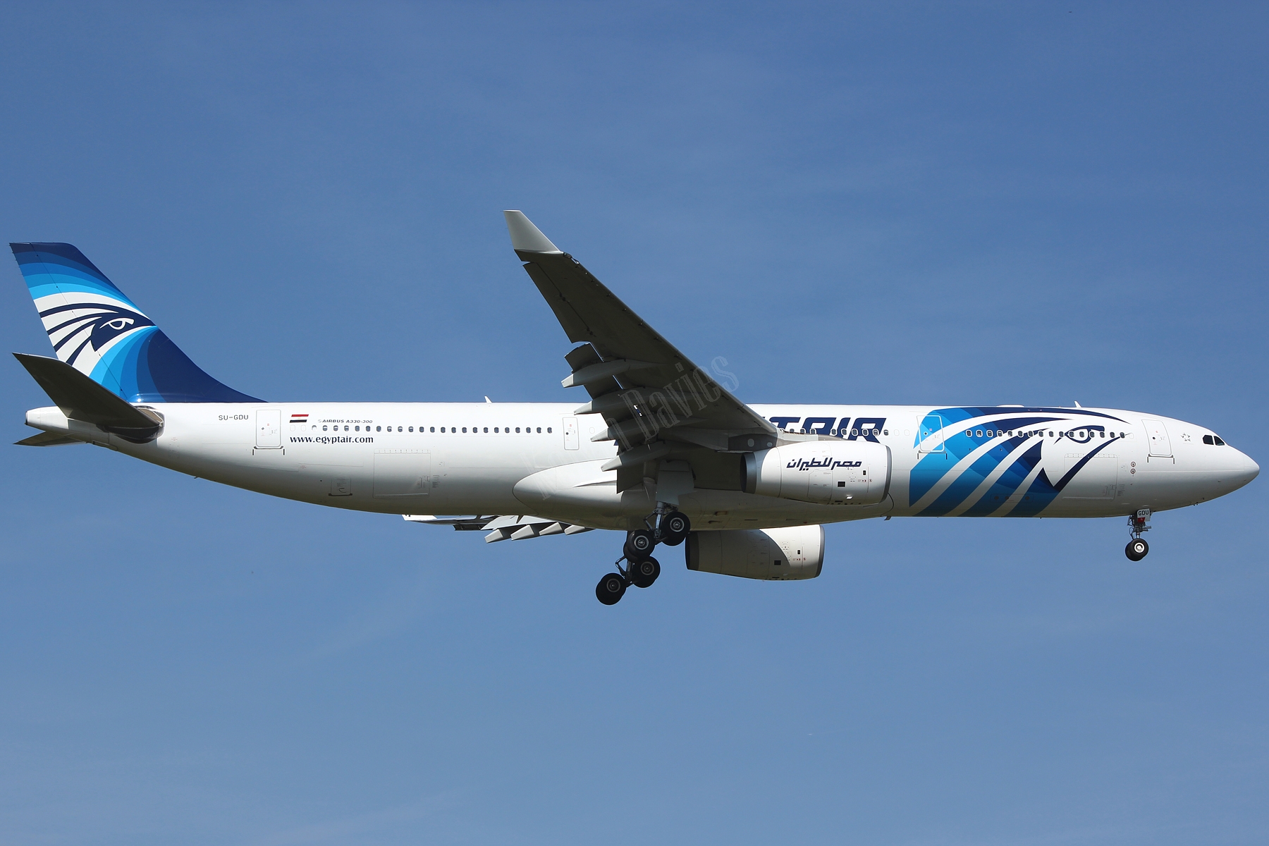 Egyptair A330 SU-GDU