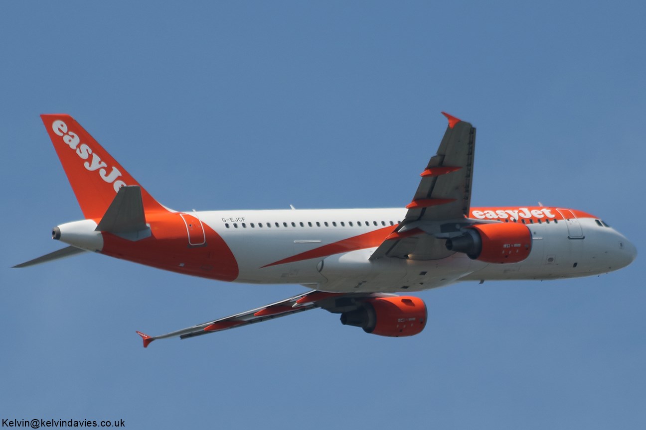 EasyJet UK A320 G-EJCF