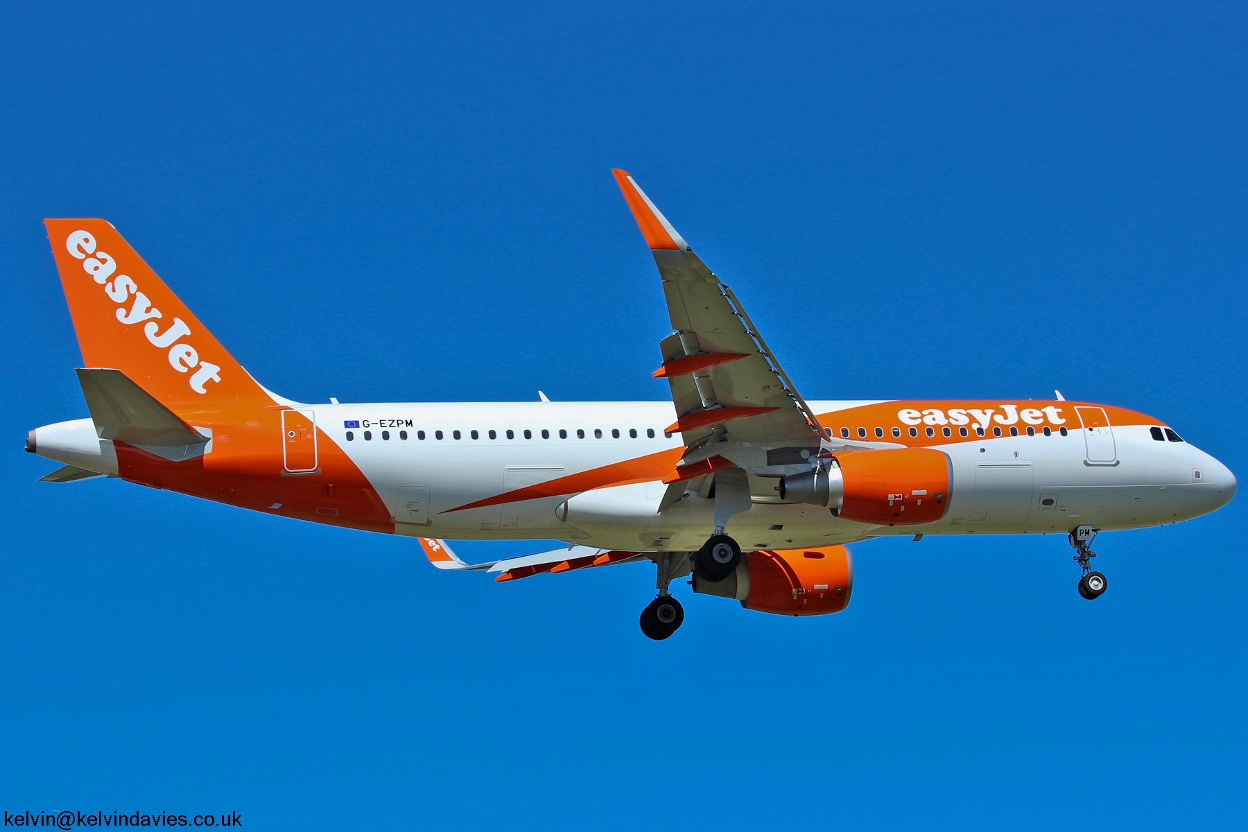 Easyjet A320 G-EZPM