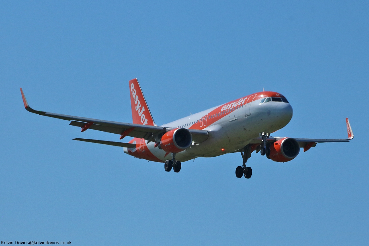 easyJet Switzerland A320 HB-JXN