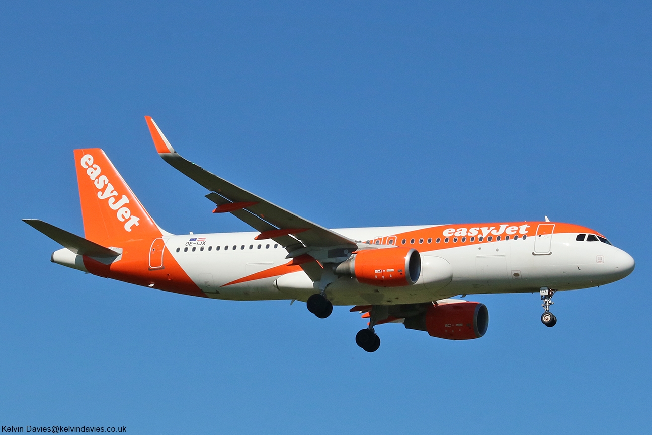 easyJet Switzerland A320 OE-IJX