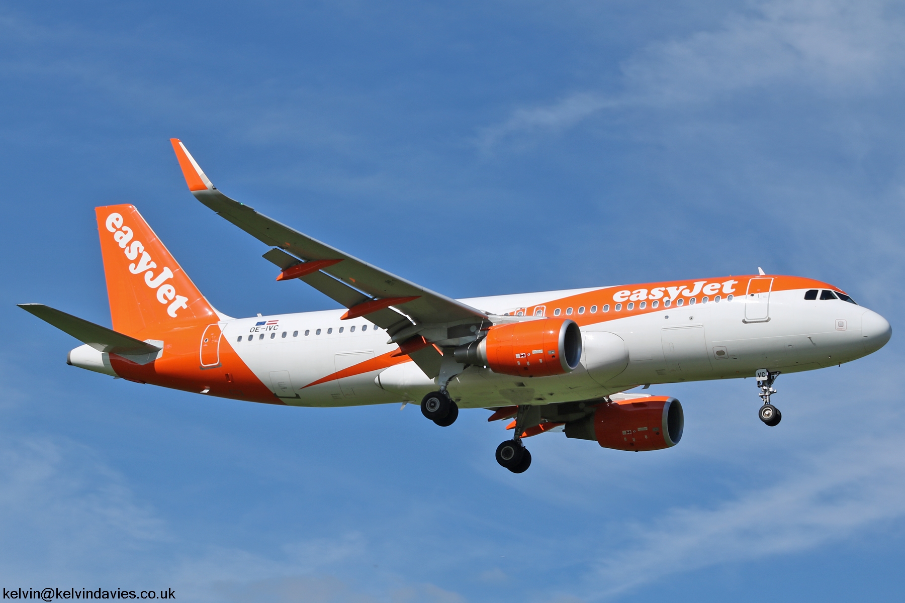 easyJet Europe A320 OE-IVC