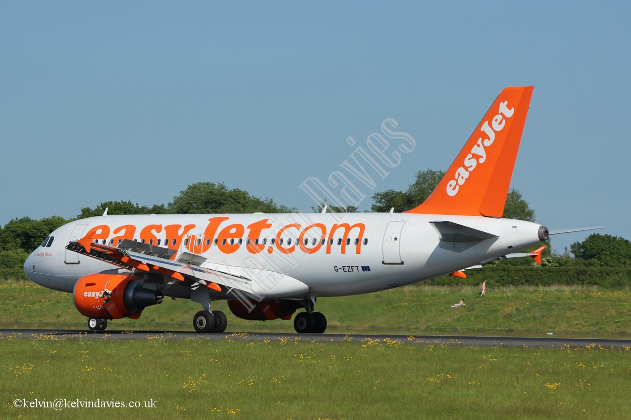 Easyjet A319 G-EZFT