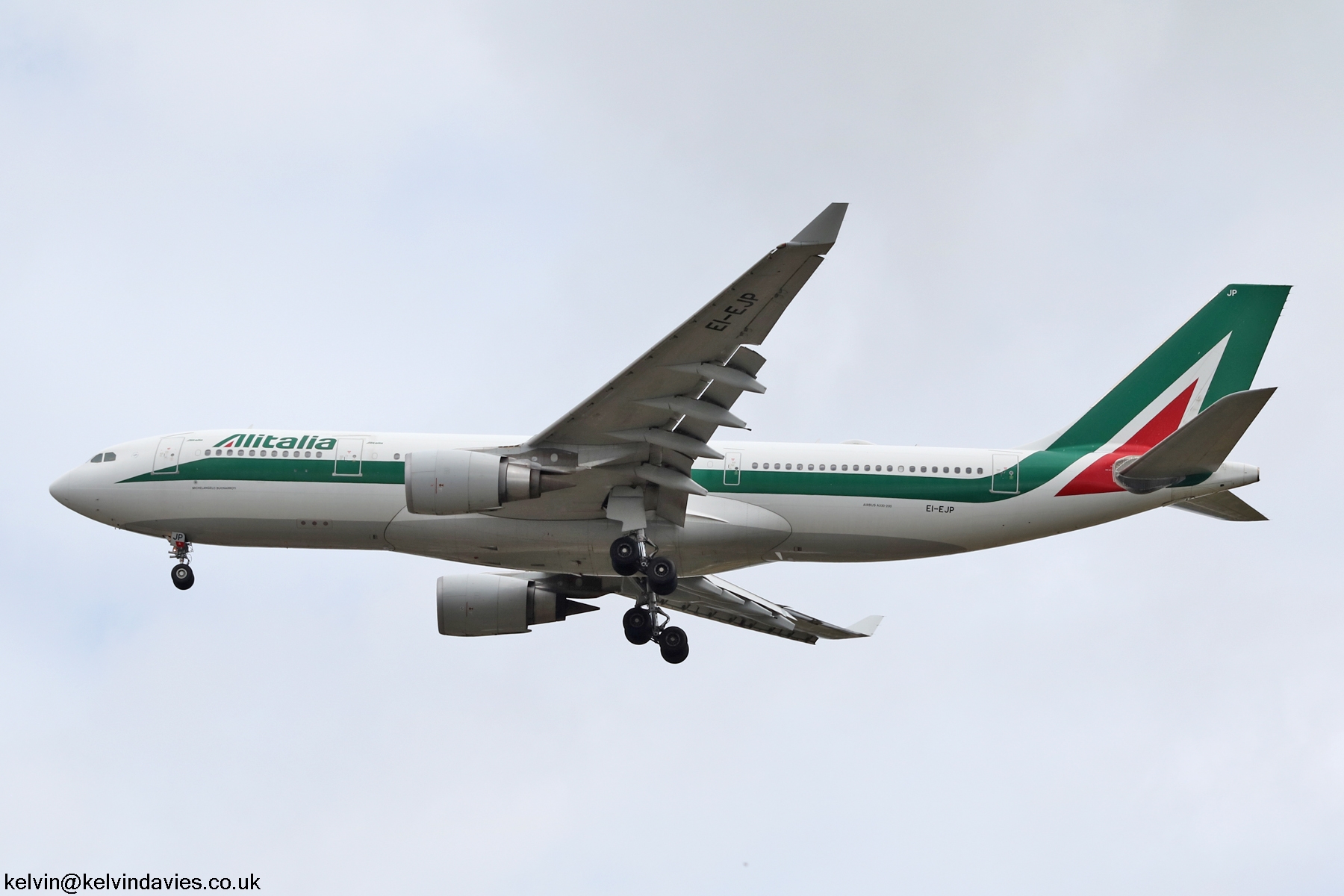 Alitalia A330 EI-EJP