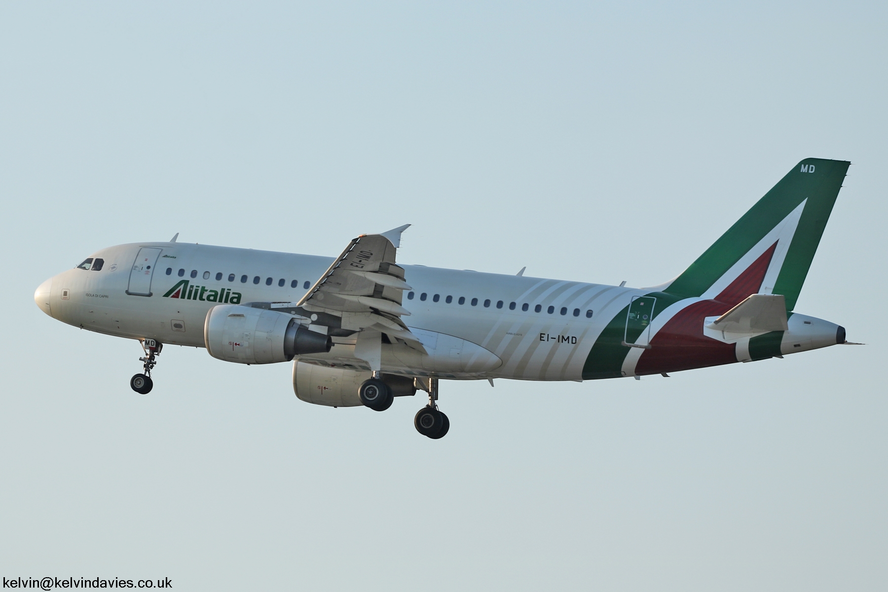Alitalia A319 EI-IMD