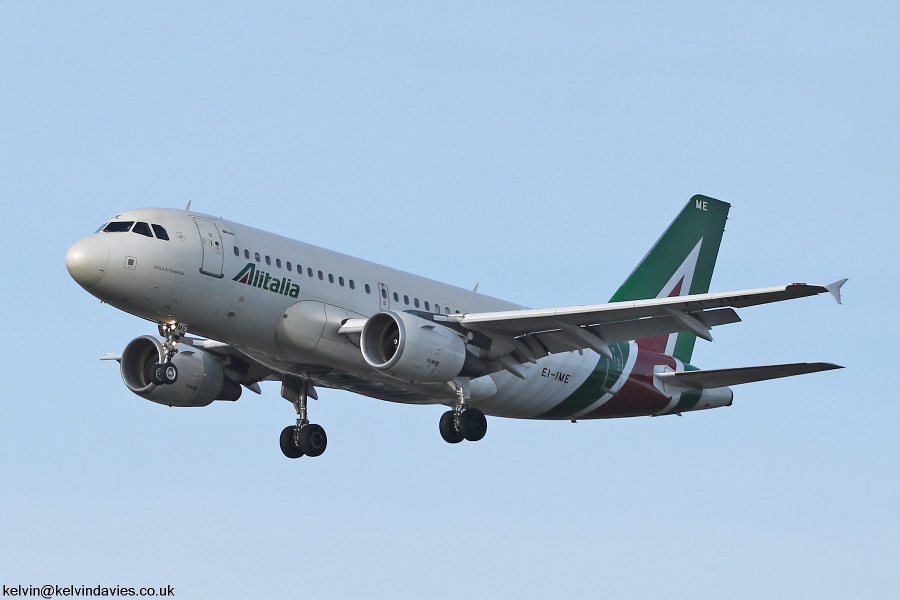 Alitalia A319 EI-IME