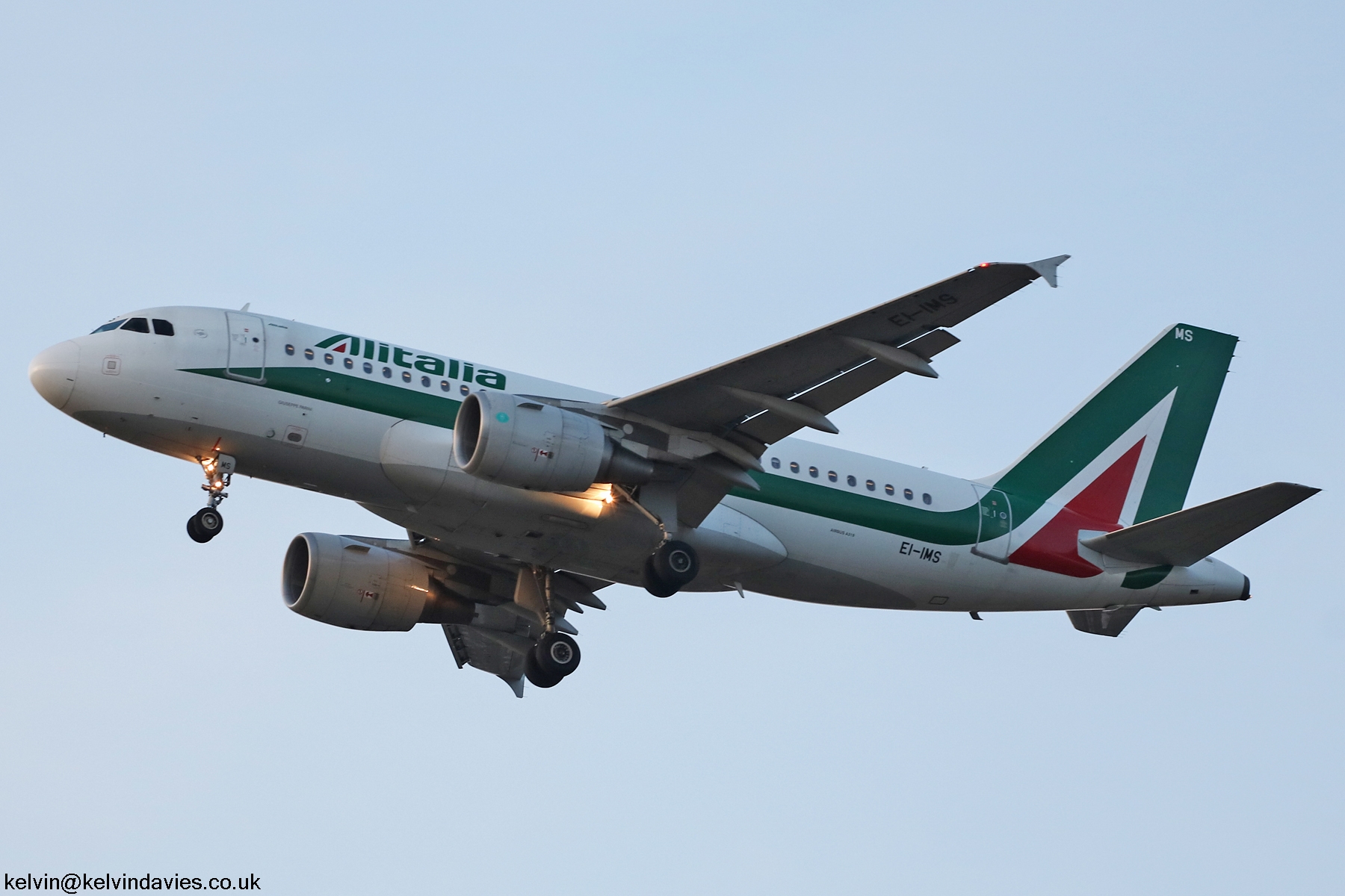 Alitalia A319 EI-IMS
