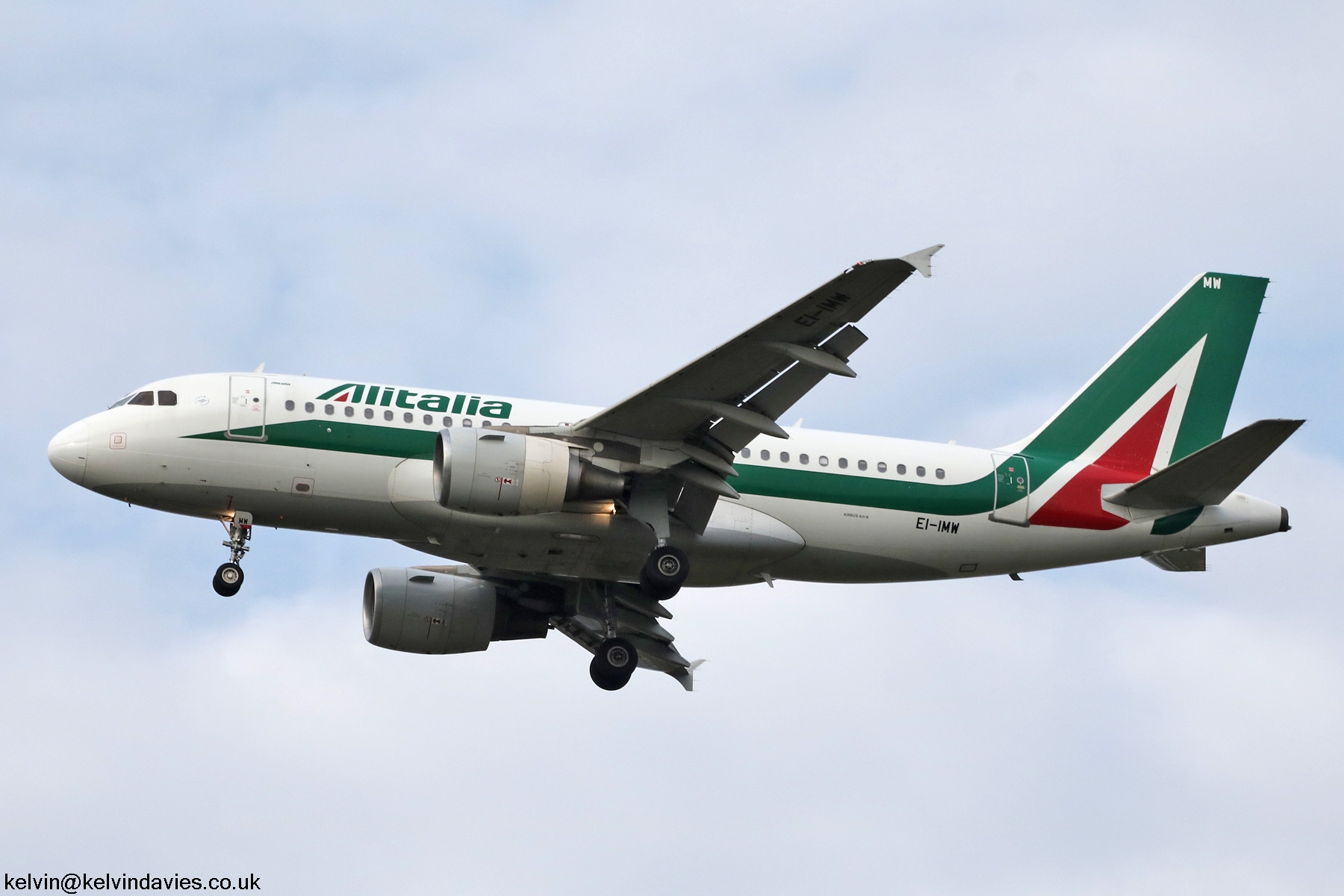 Alitalia A319 EI-IMW