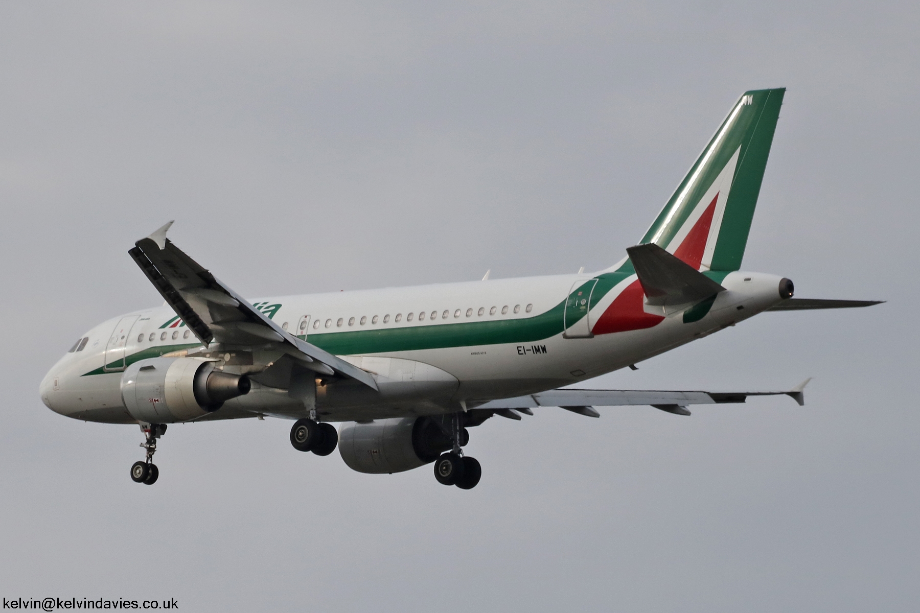 Alitalia A319 EI-IMW