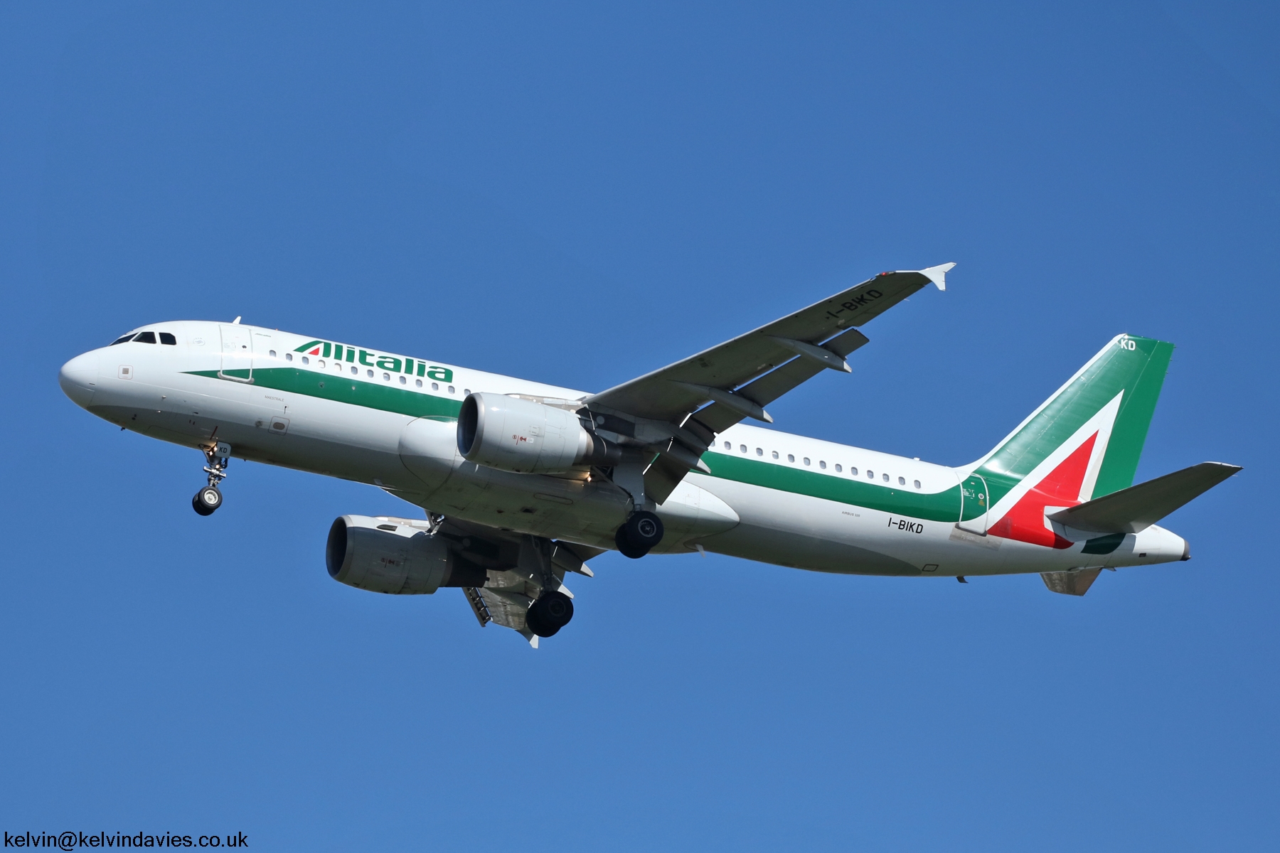Alitalia A320 I-BIKD