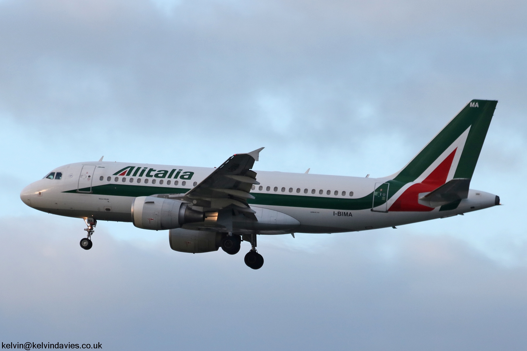 Alitalia A319 I-BIMA