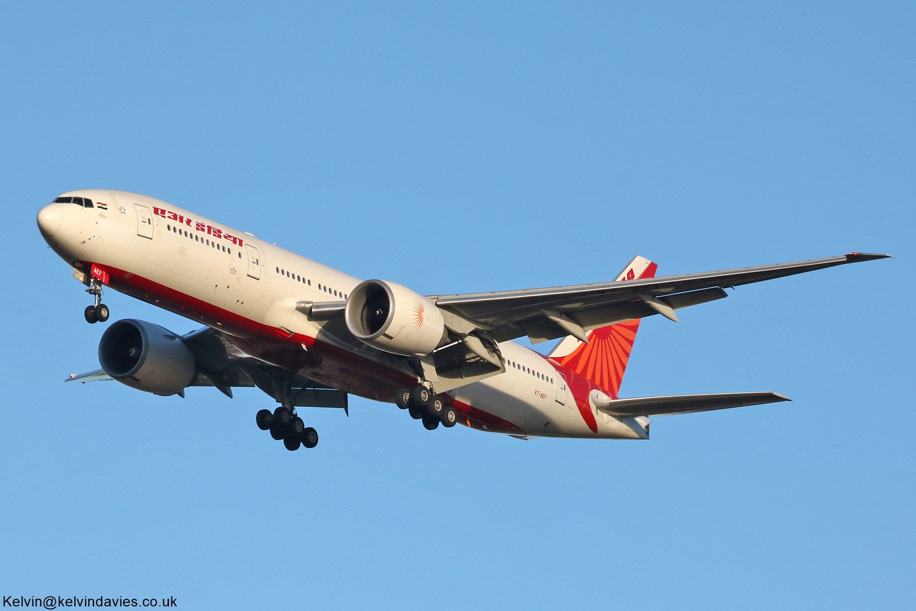 Air India 777 VT-AEF