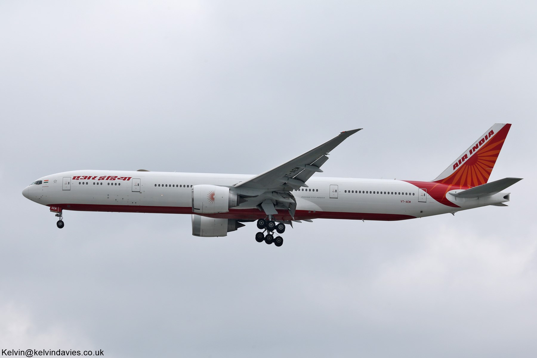 Air India 777 VT-AEM