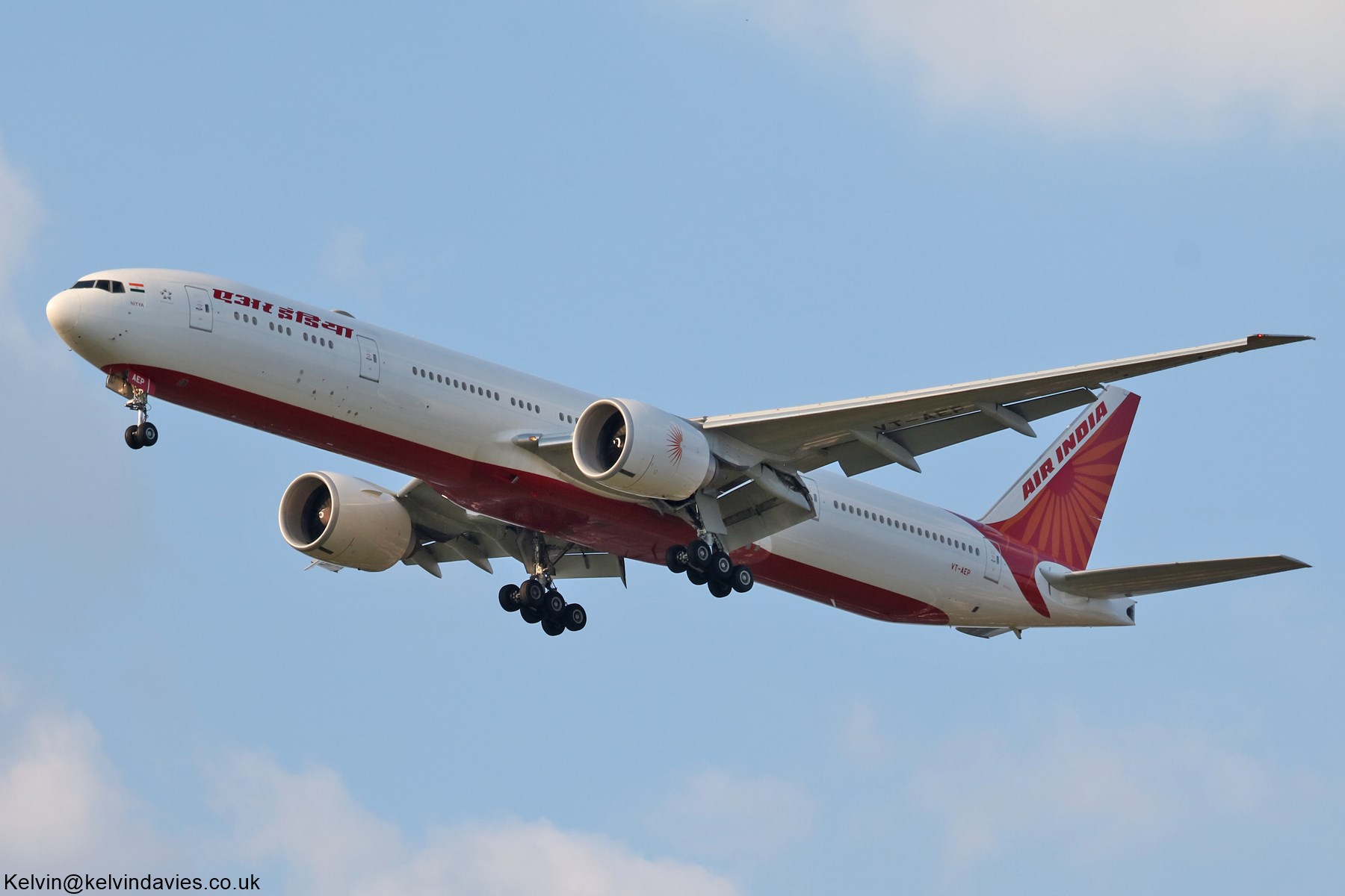 Air India 777 VT-AEP