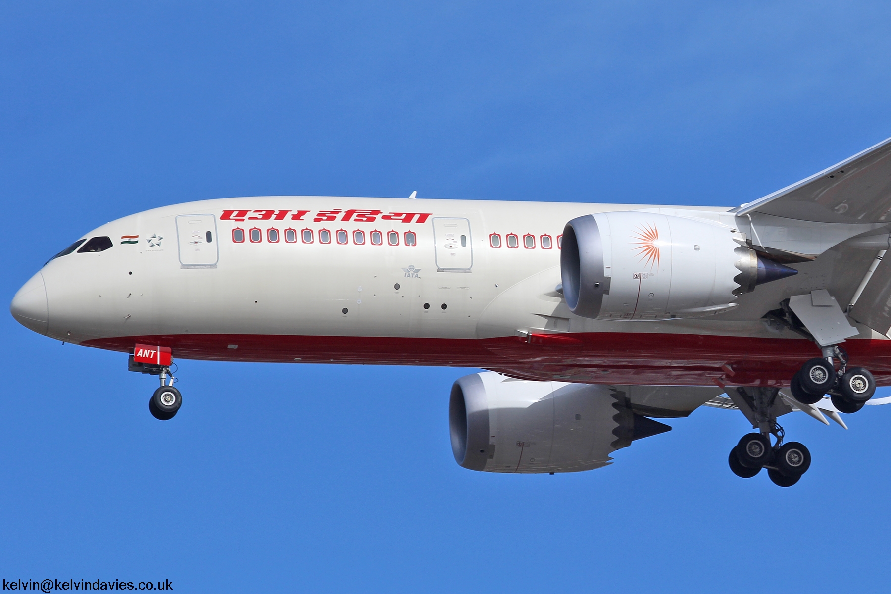 Air India 787 VT-ANT