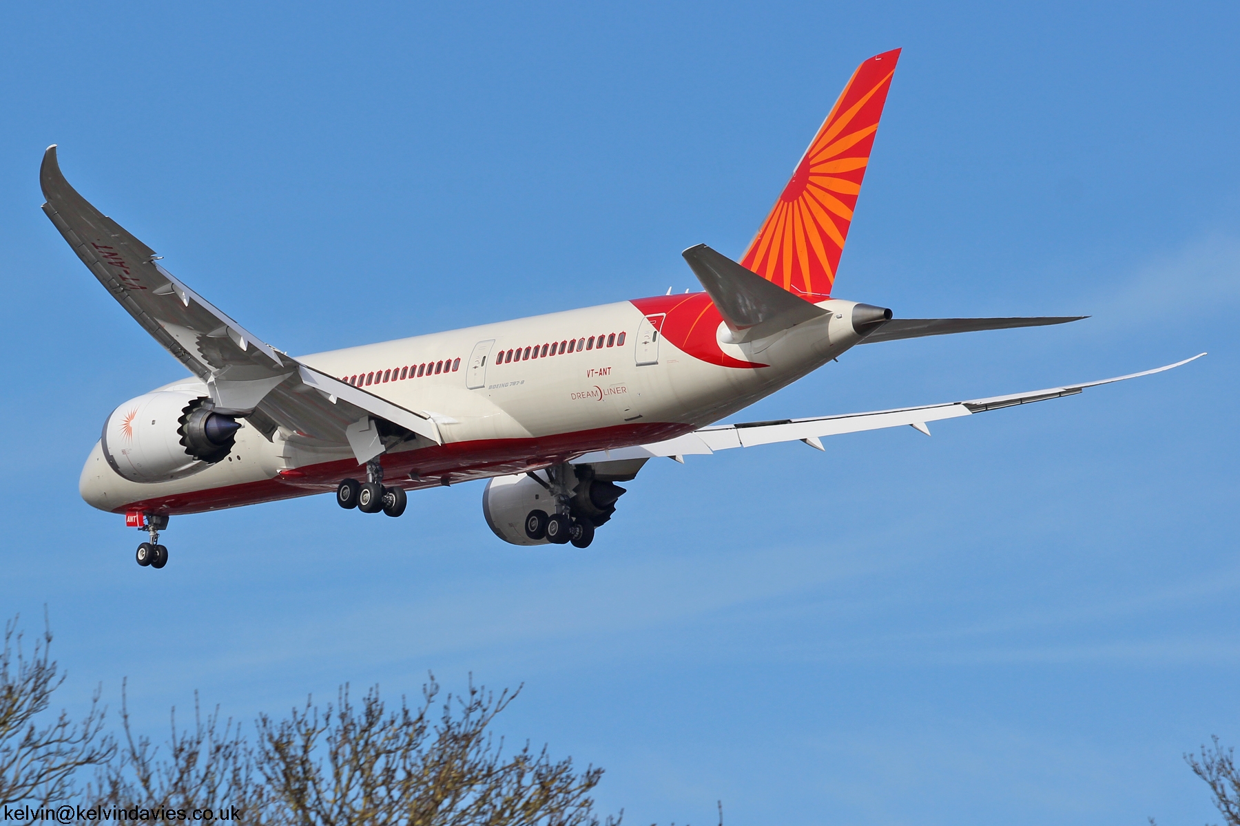 Air India 787 VT-ANT