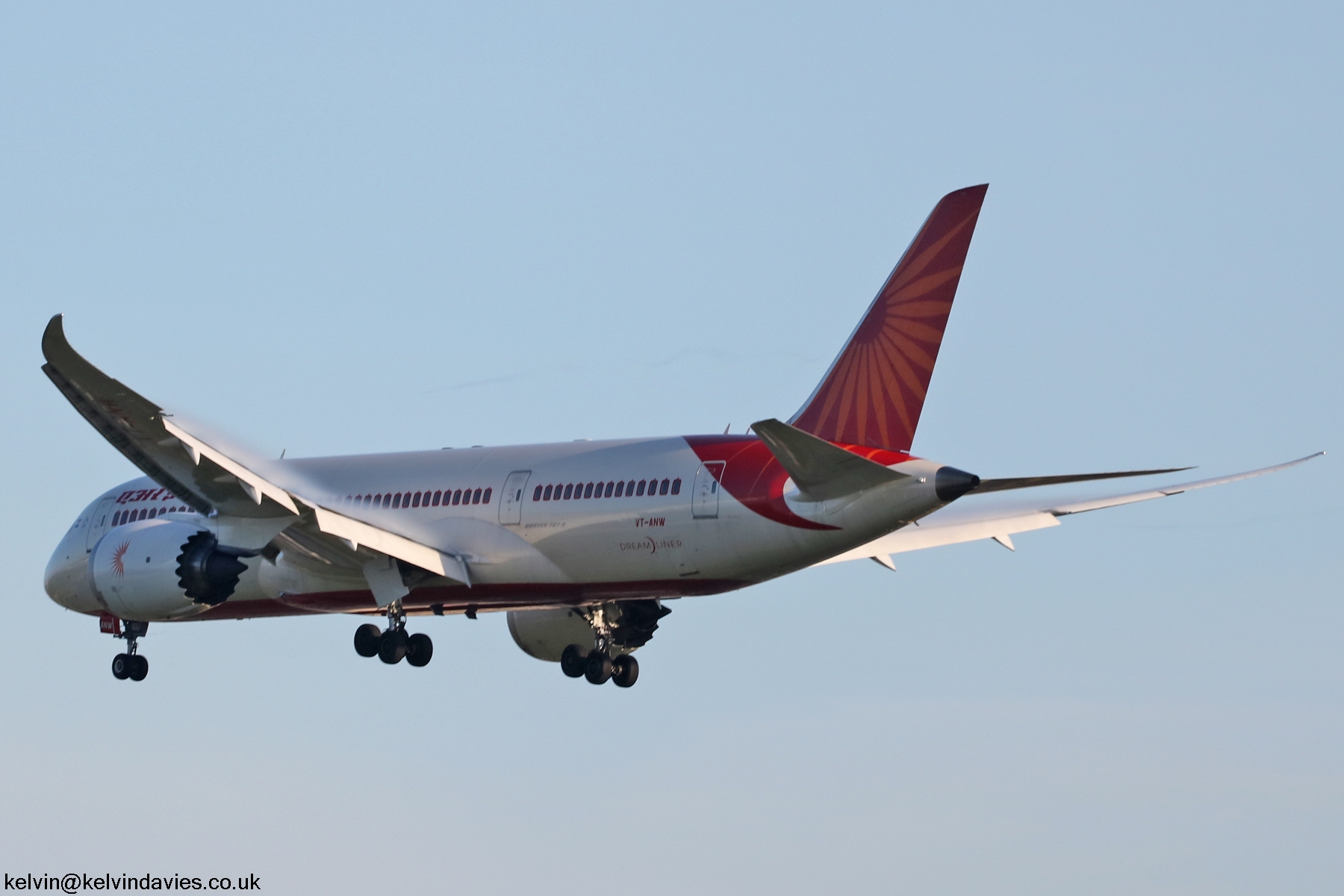 Air India 787 VT-ANW