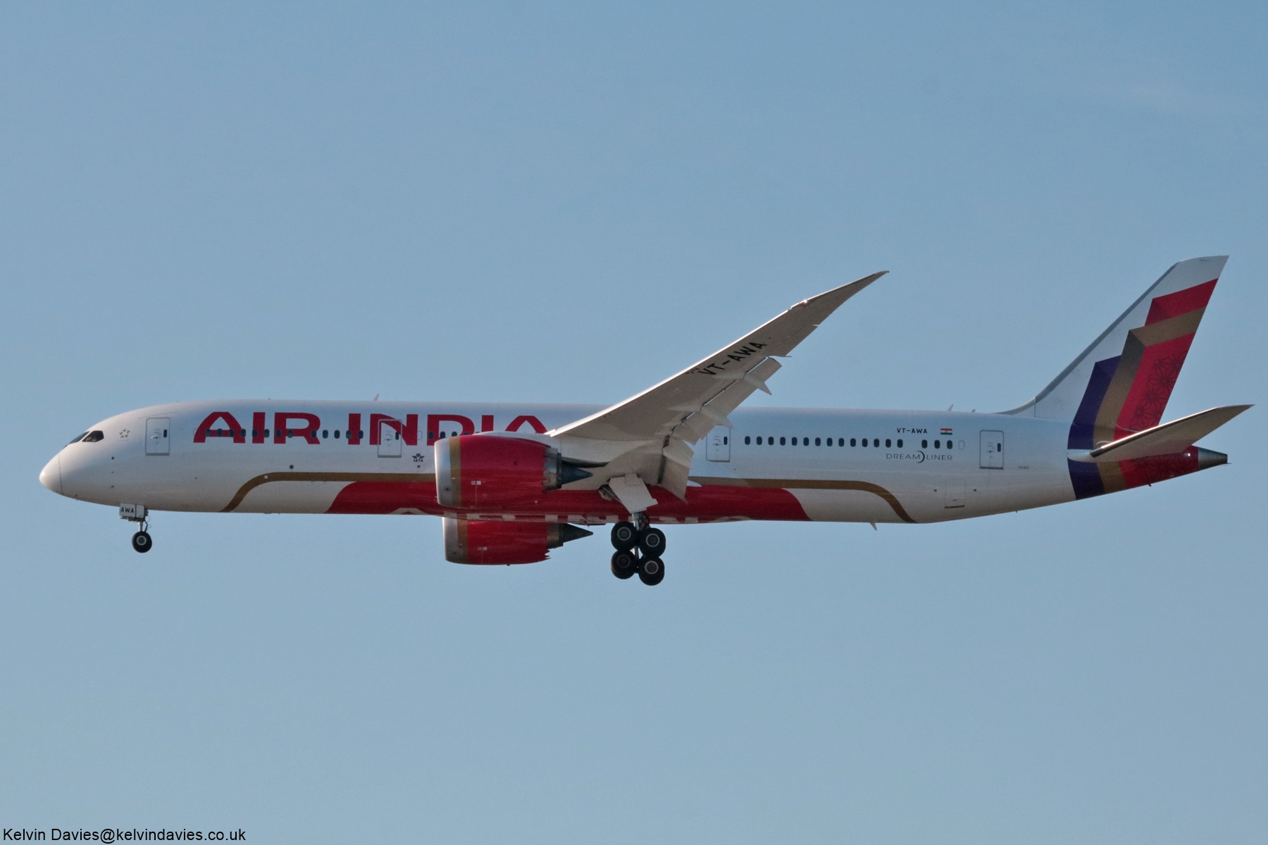 Air India 787 VT-AWA