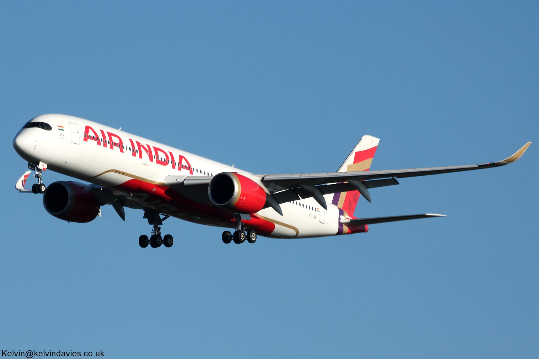 Air India A350 VT-JRB