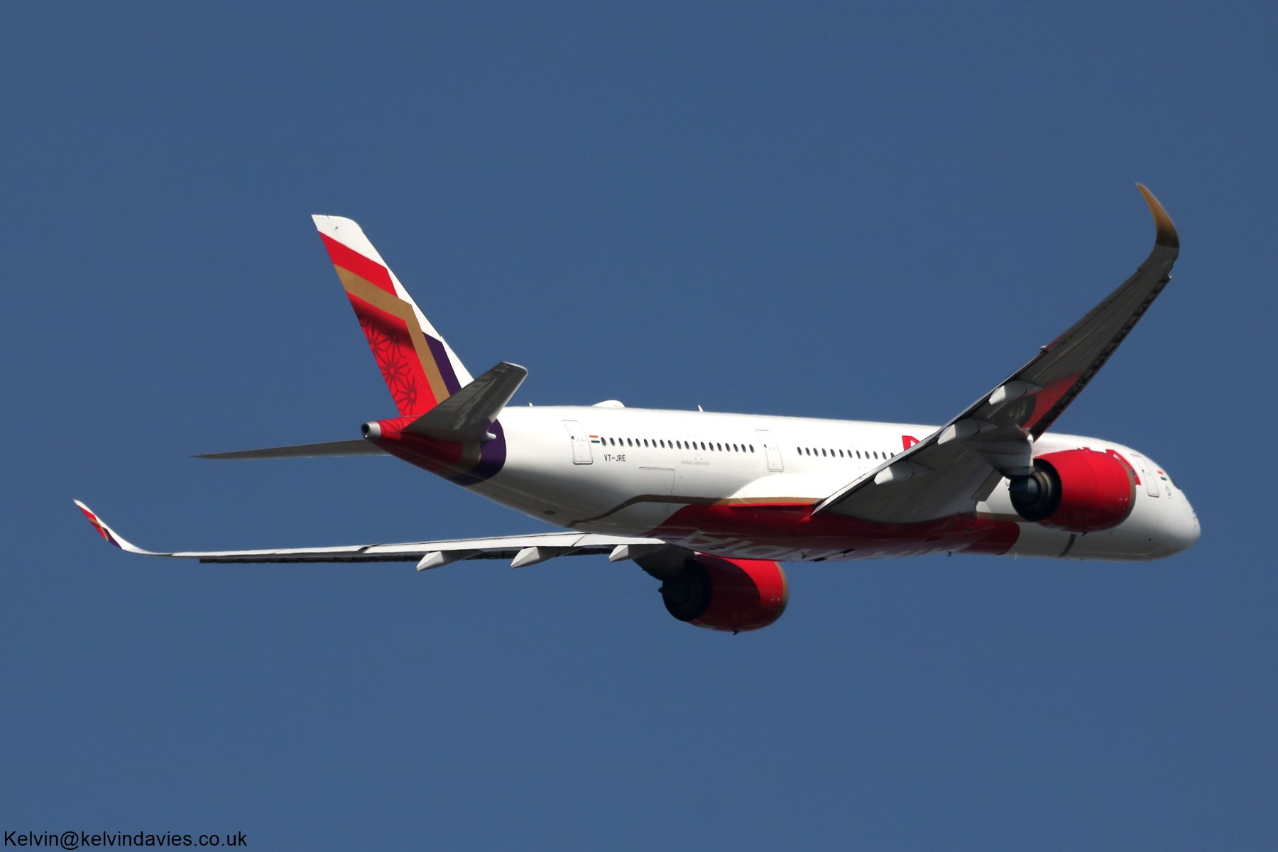 Air India A350 VT-JRE