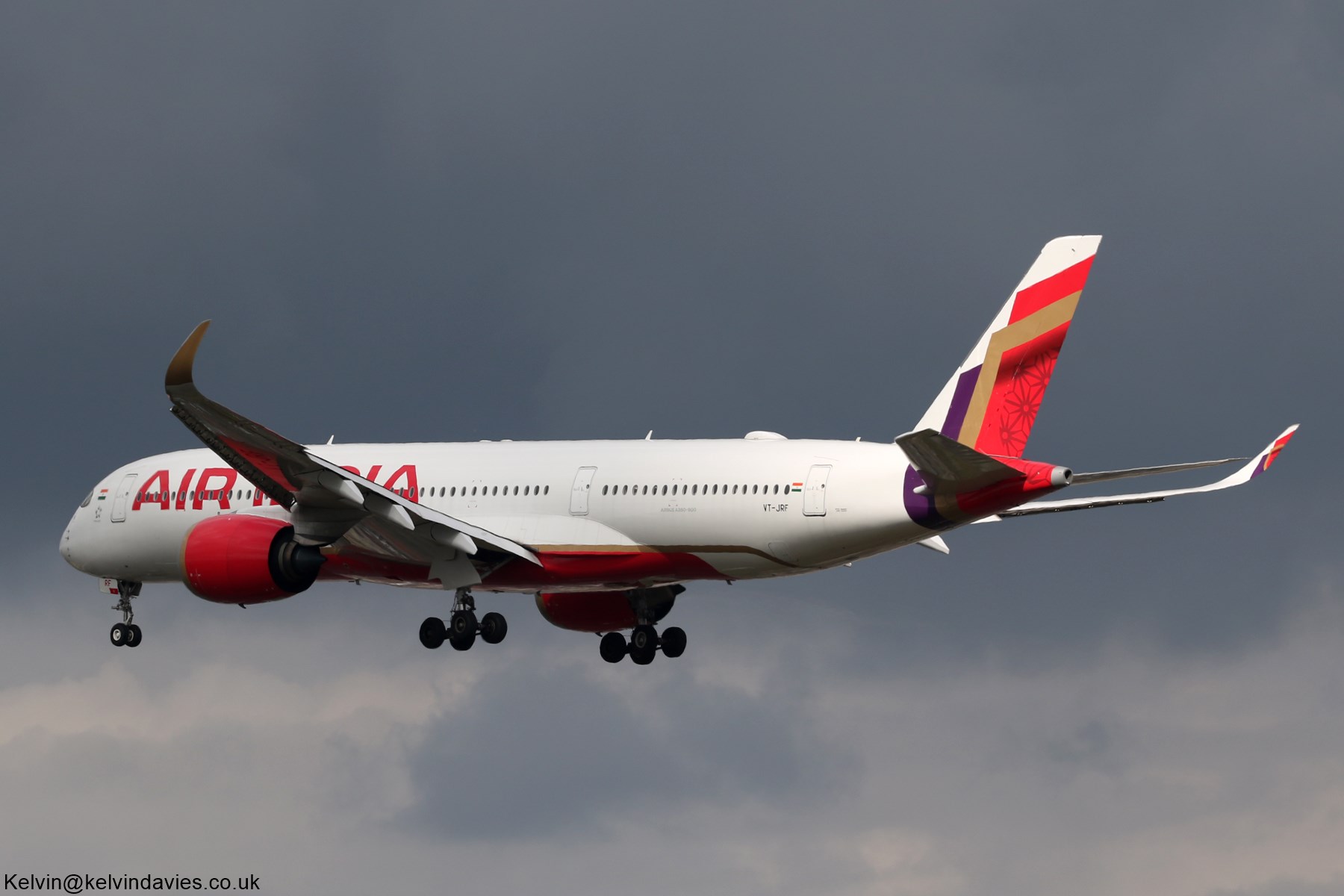 Air India A350 VT-JRF
