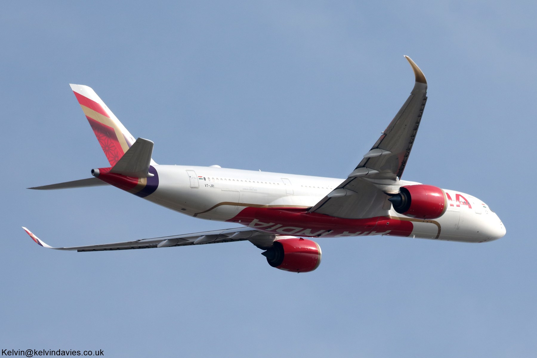 Air India A350 VT-JRI