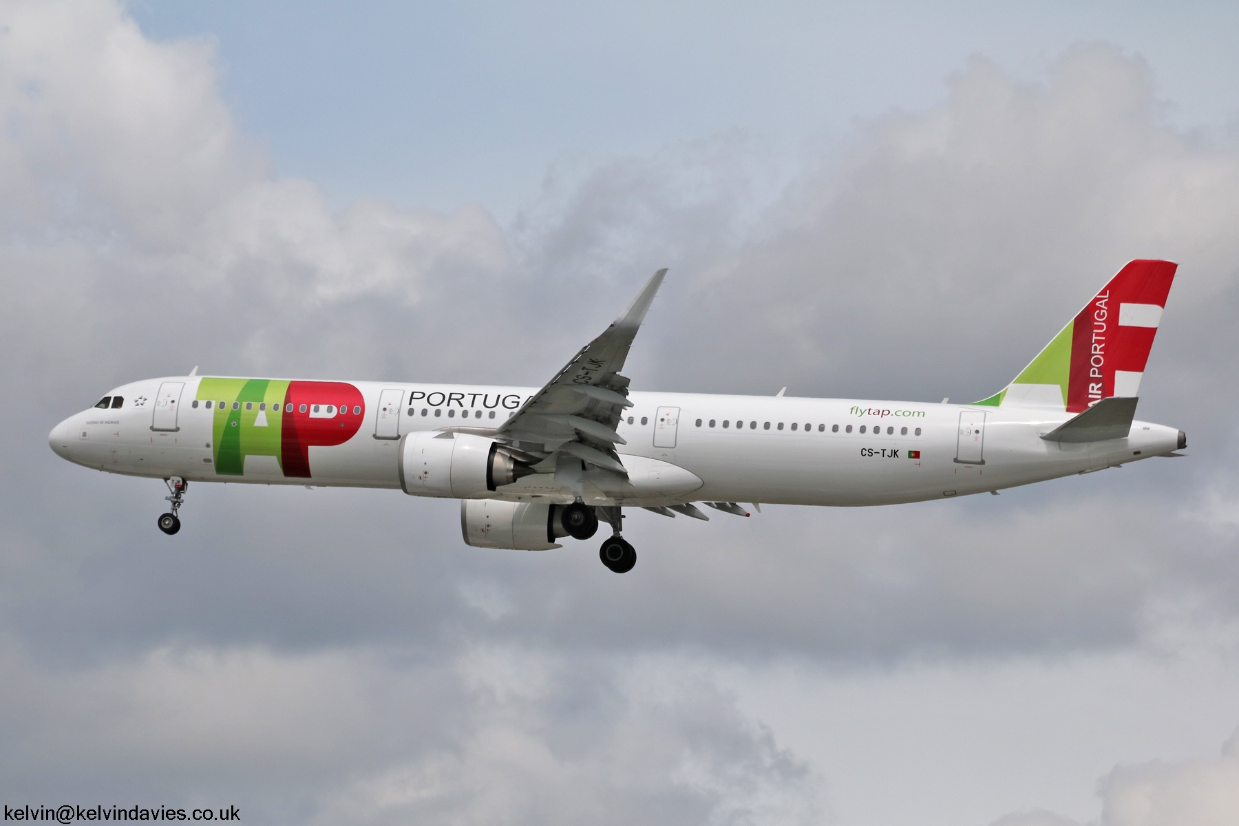 TAP A321 CS-TJK